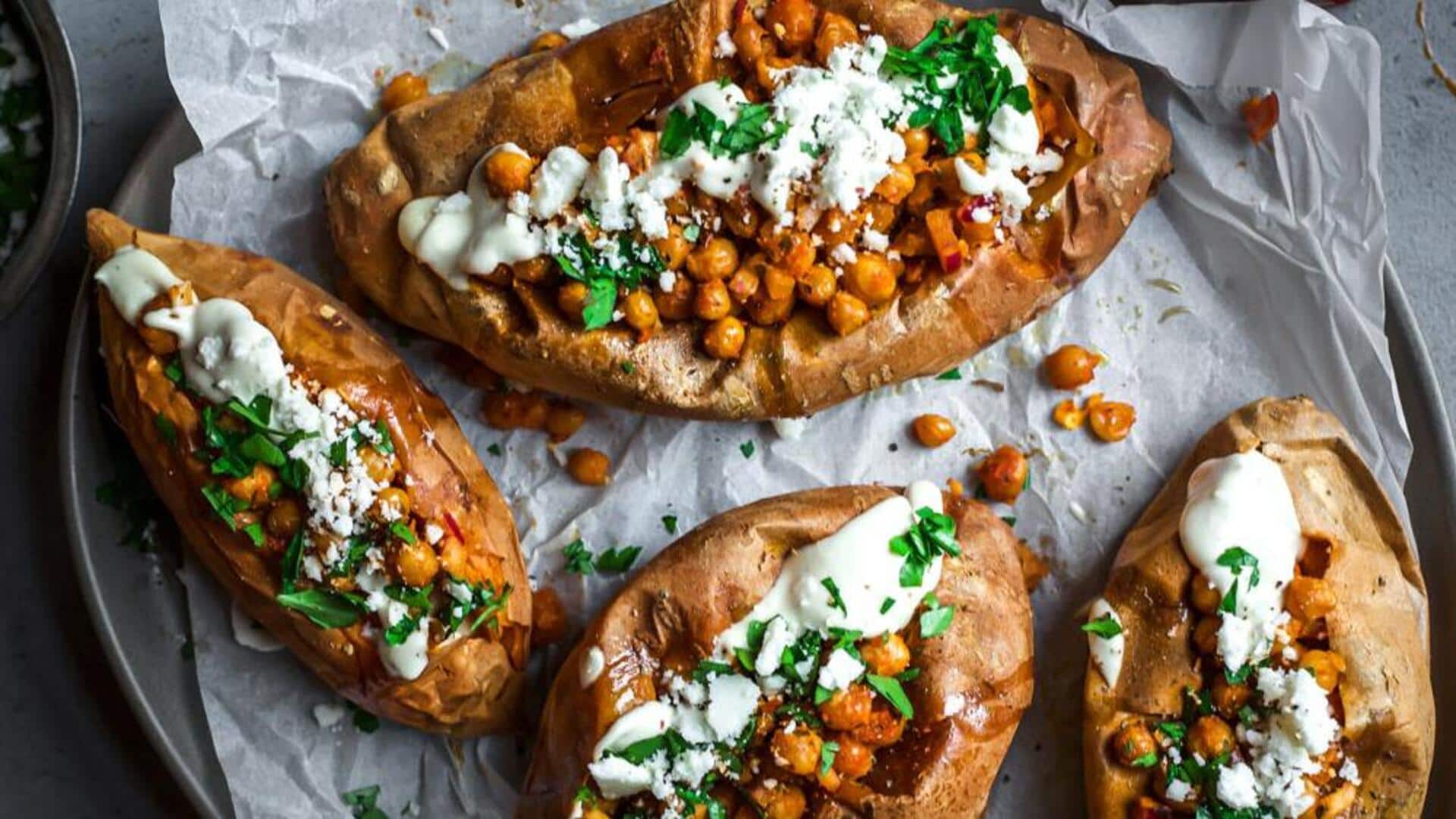 Sweet potatoes and chickpeas: Healthy duo you need to try Sweet potatoes and chickpeas: Healthy duo you need to try