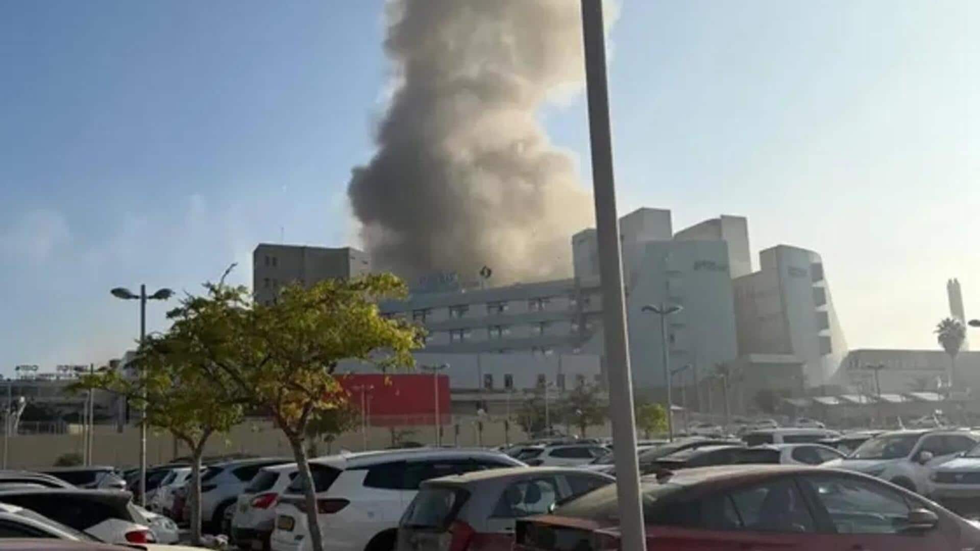 Iranian missile hits Israeli hospital that serves million; dozens injured Iranian missile hits Israeli hospital that serves million; dozens injured