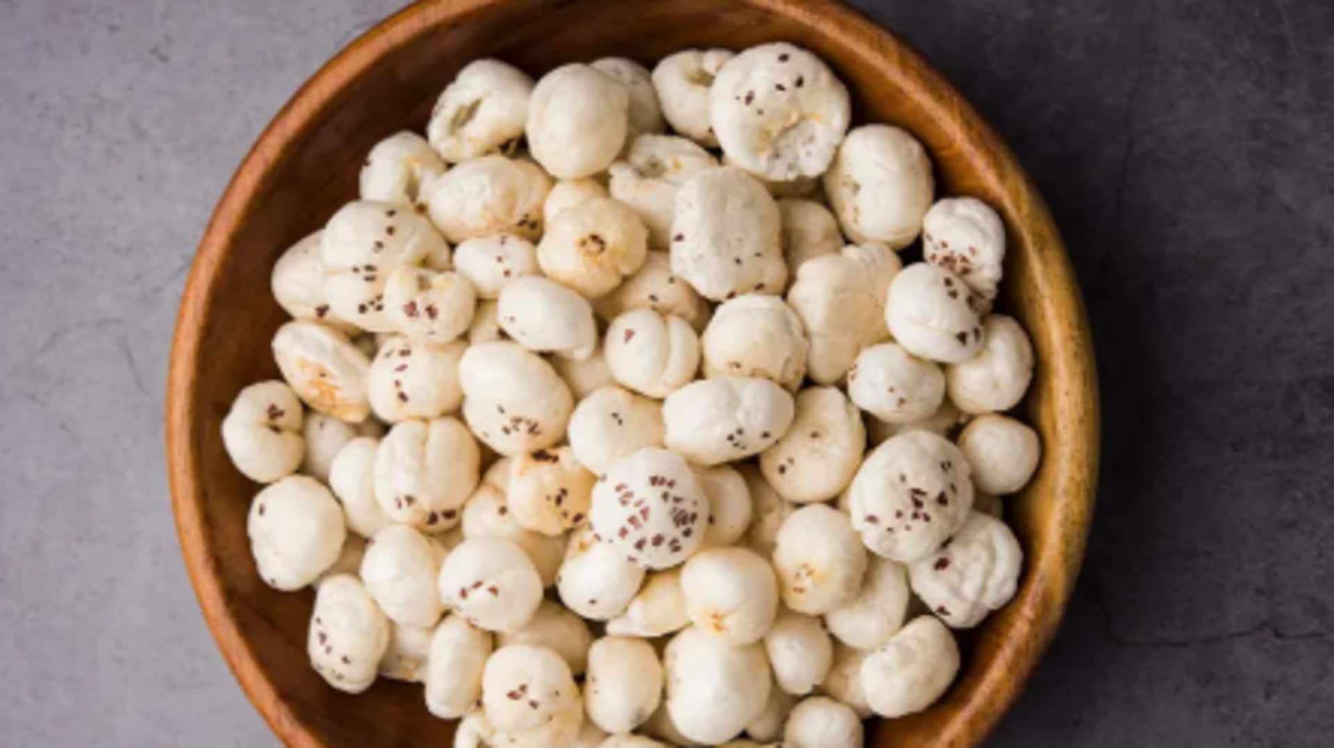 Replace potato chips with spiced roasted lotus seeds Replace potato chips with spiced roasted lotus seeds