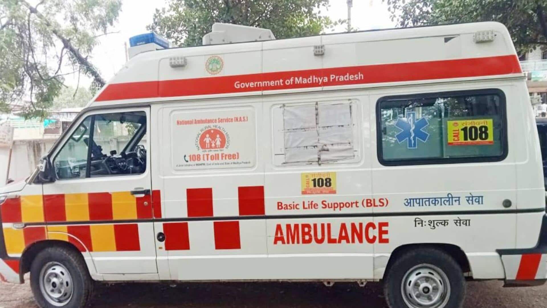 Ambulance door jammed, critically ill man dies outside MP hospital 