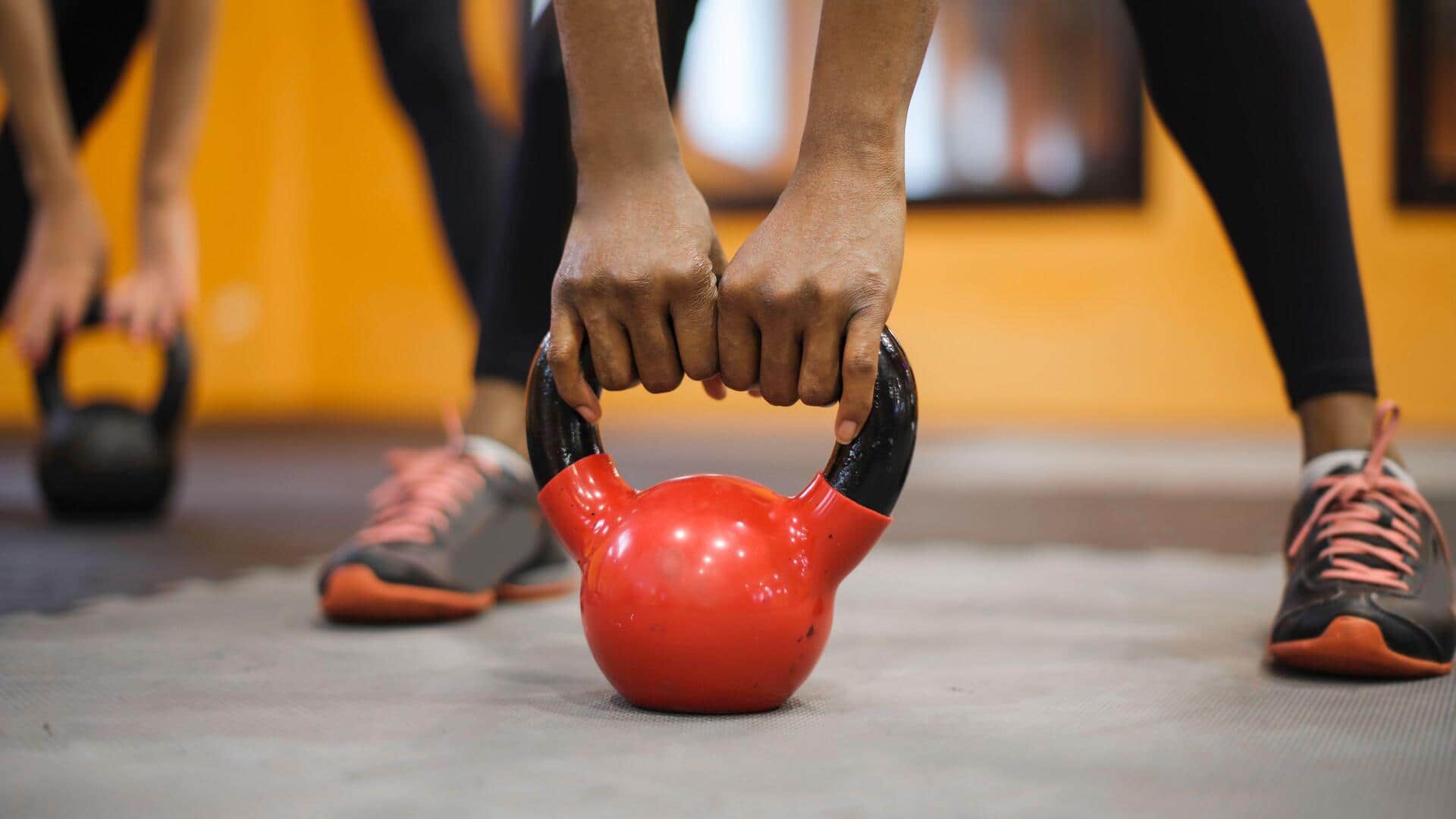 Get stronger and fitter with kettlebell flows