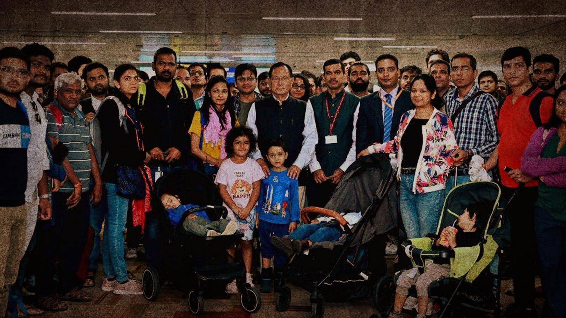 Operation Ajay: 2nd flight carrying 235 Indians from Israel arrives