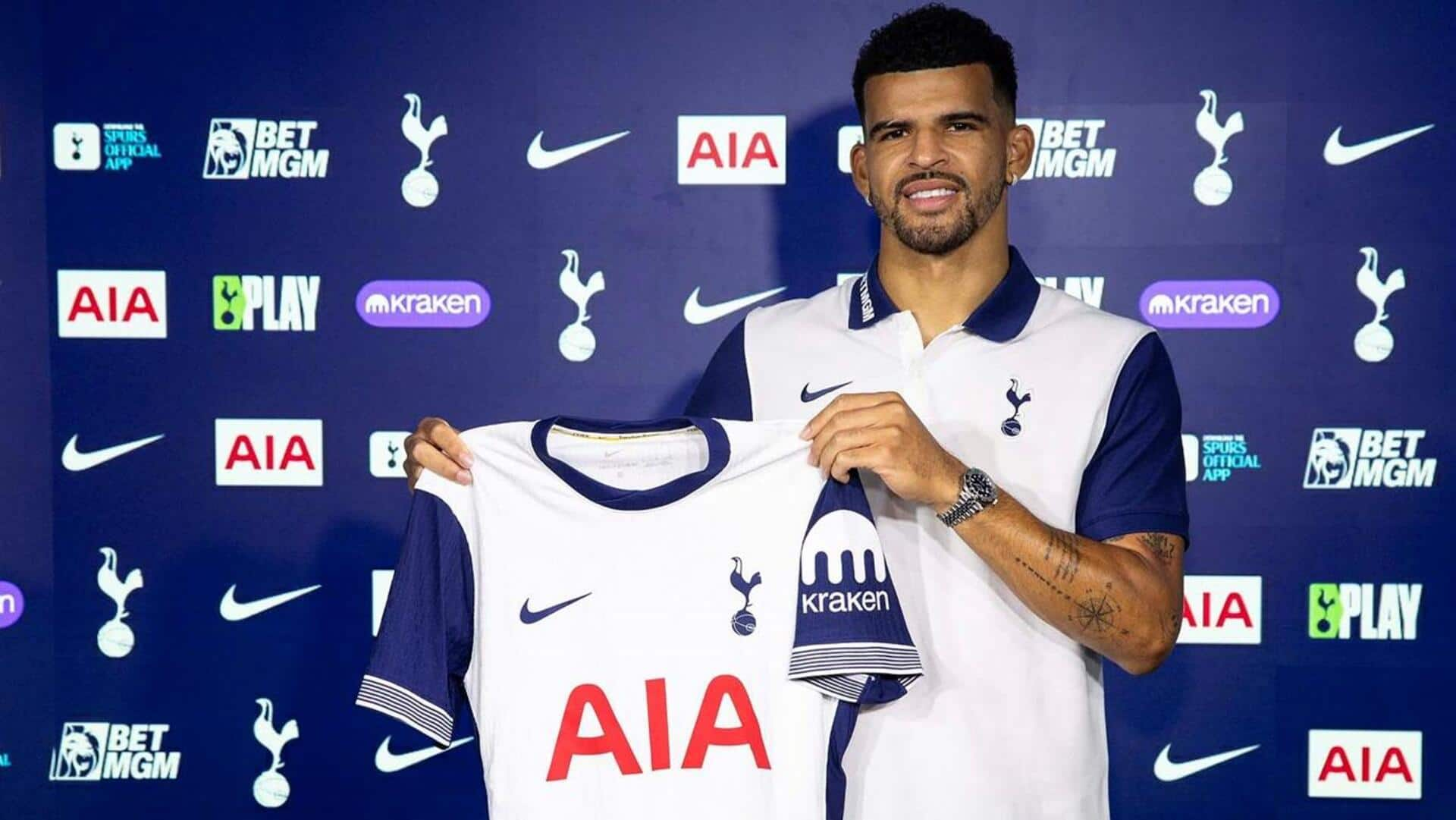 Tottenham sign striker Dominic Solanke for £65m: Decoding his stats