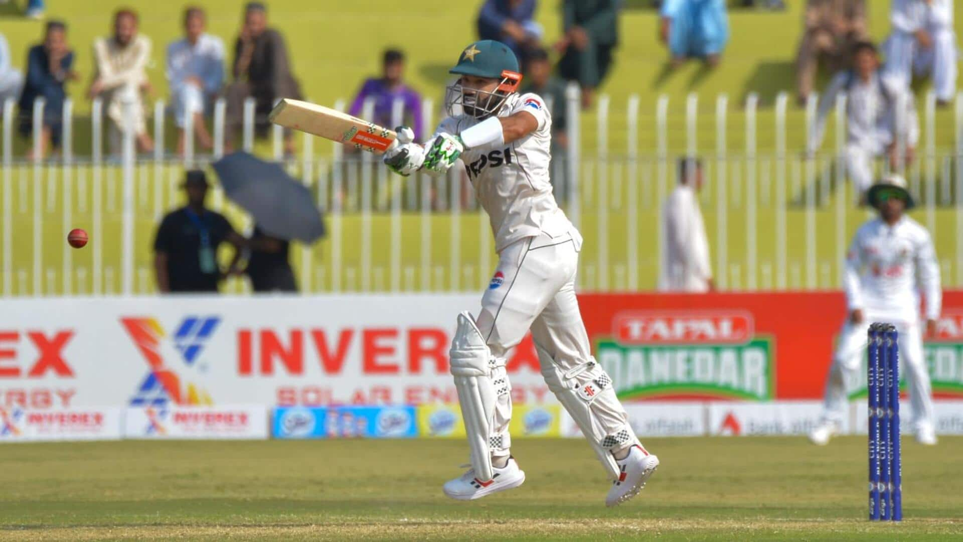 Mohammad Rizwan hammers career-best 171* in Test cricket: Key stats