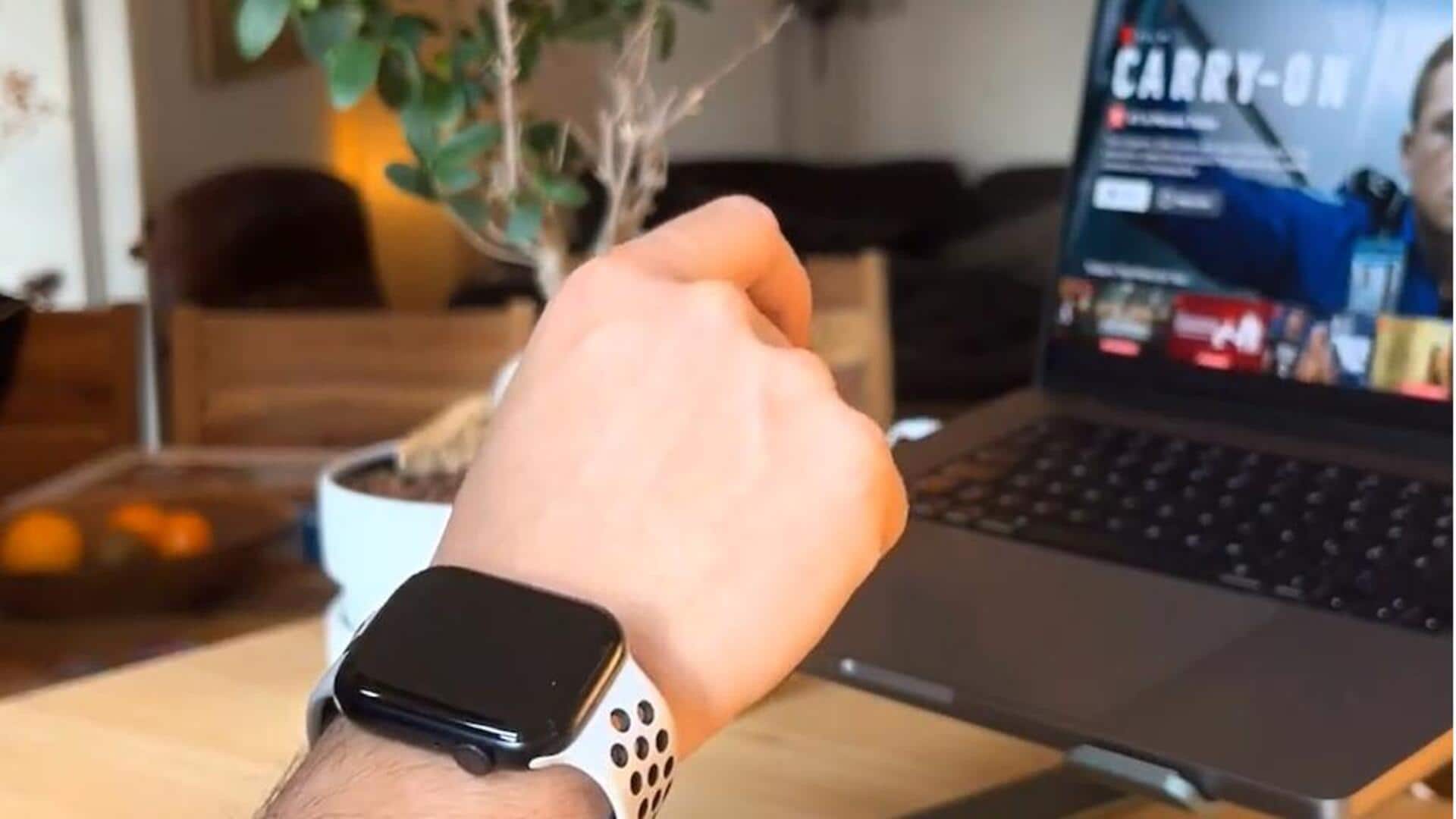 This Apple Watch app lets you control Mac with gestures