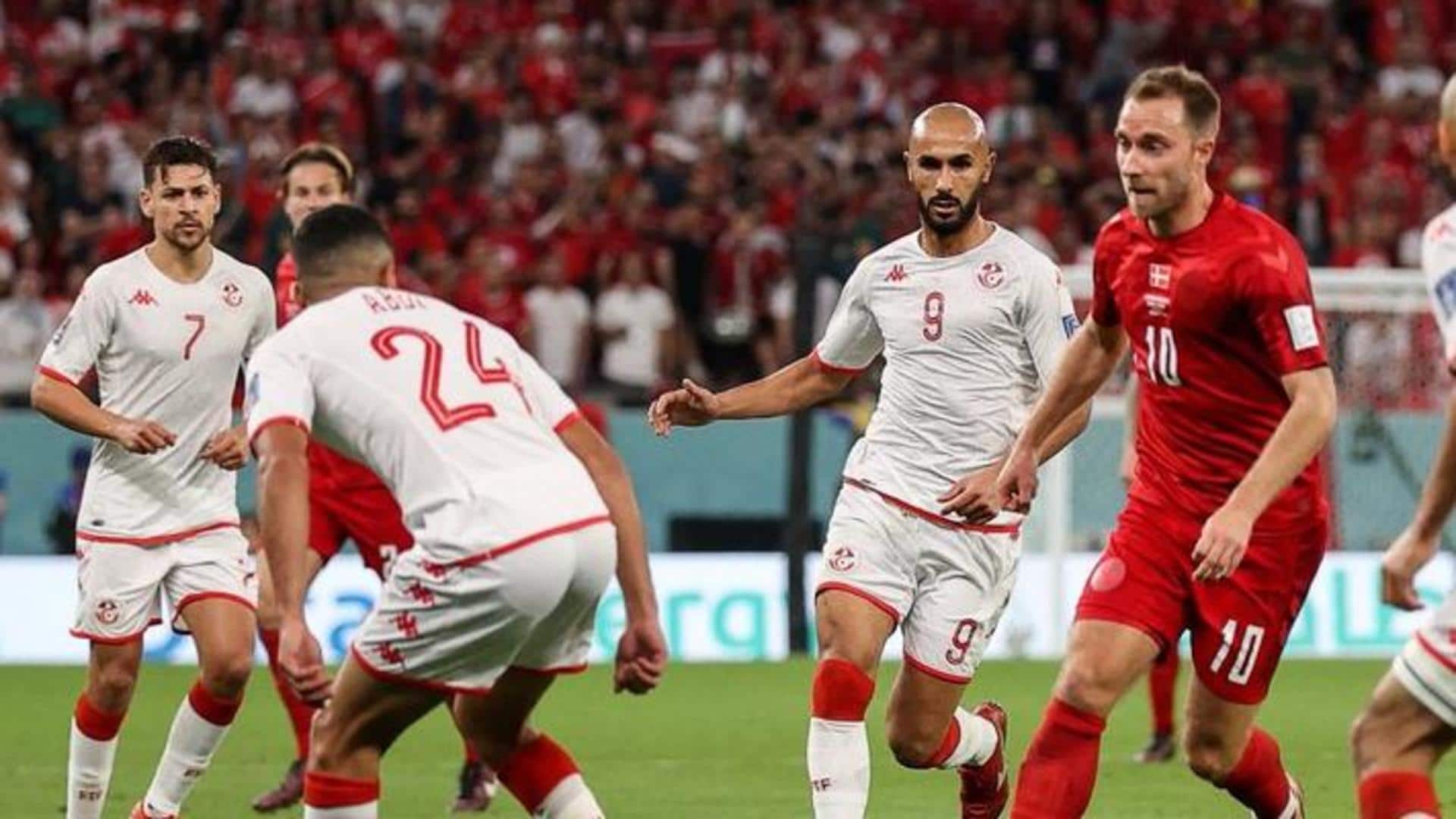 FIFA World Cup, Tunisia hold Denmark to 0-0 draw: Stats