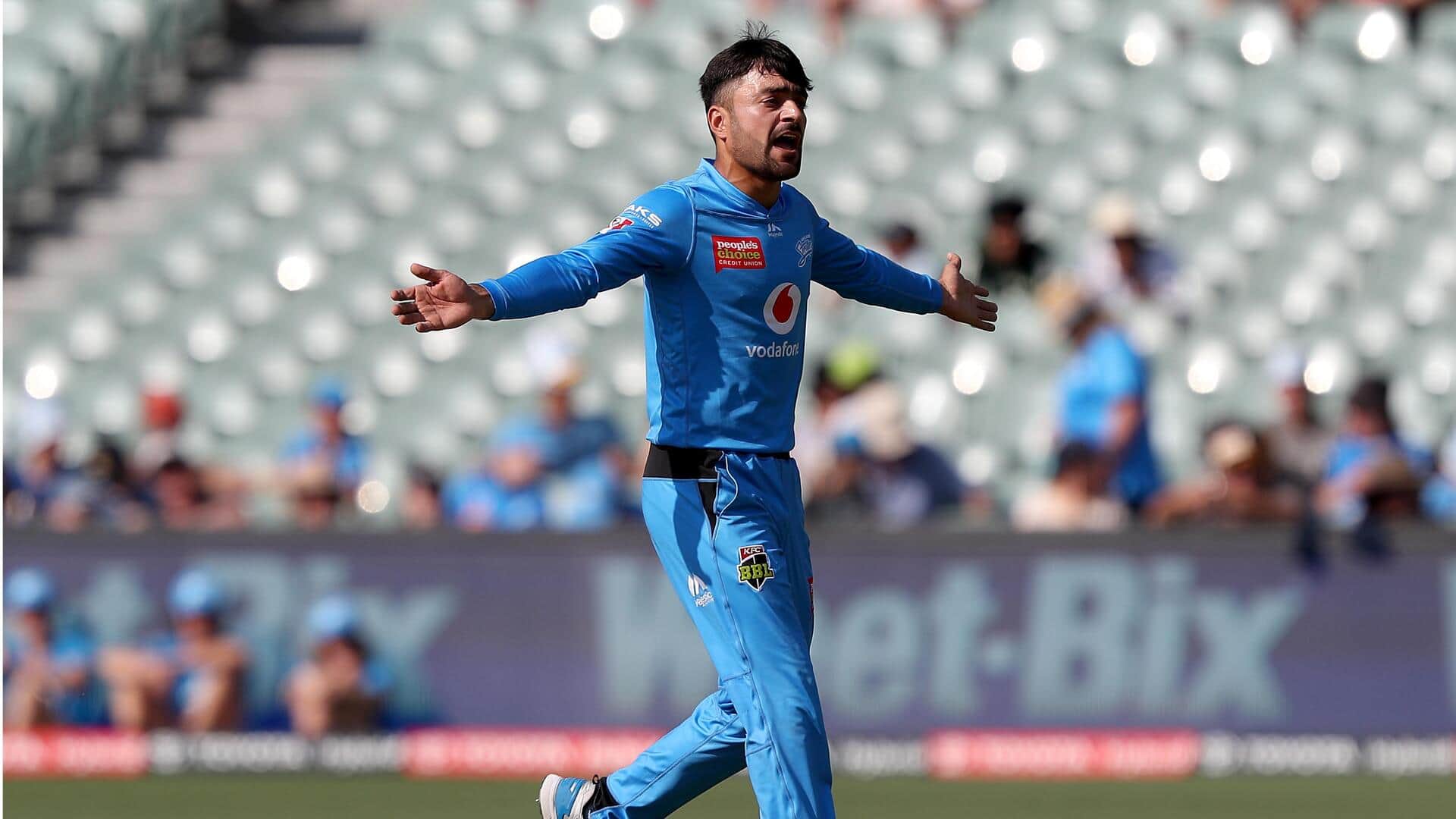 Rashid Khan to miss BBL for second consecutive year: Report