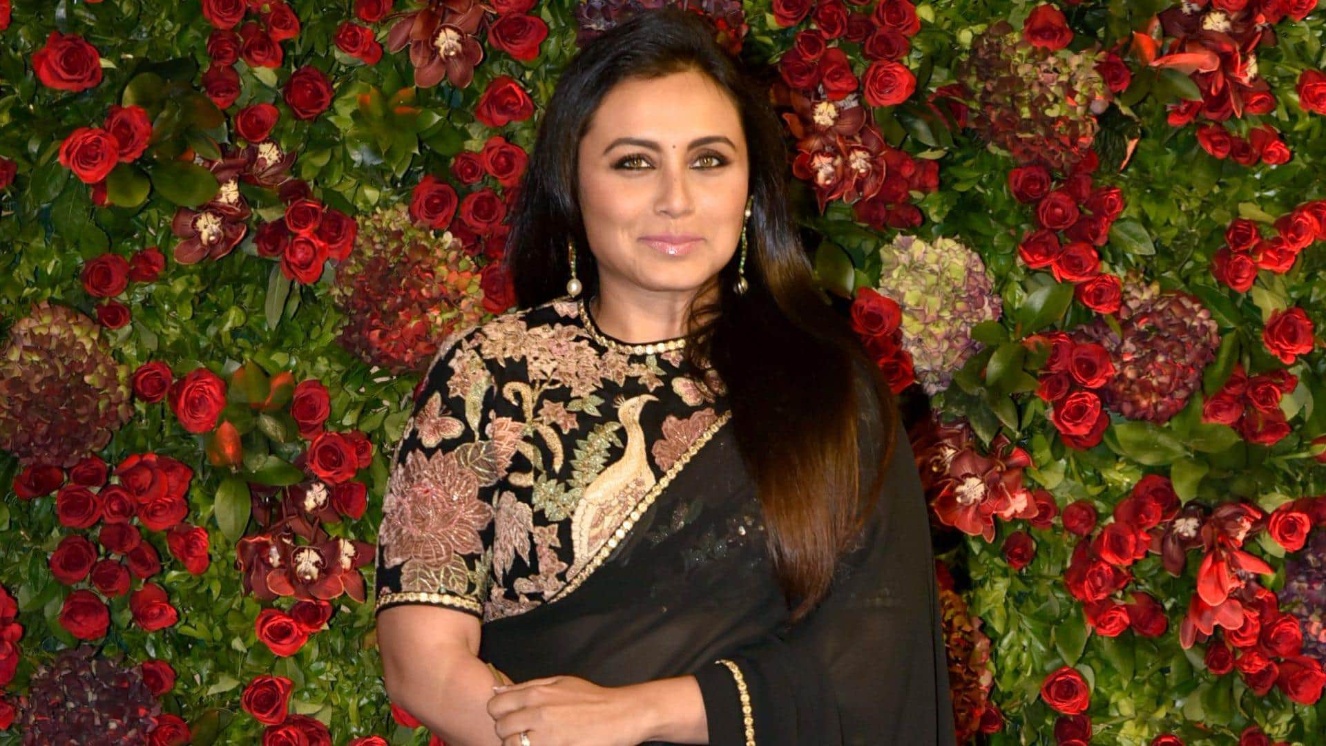 Sabyasachi only got a week to design Rani's wedding look! Sabyasachi only got a week to design Rani's wedding look!
