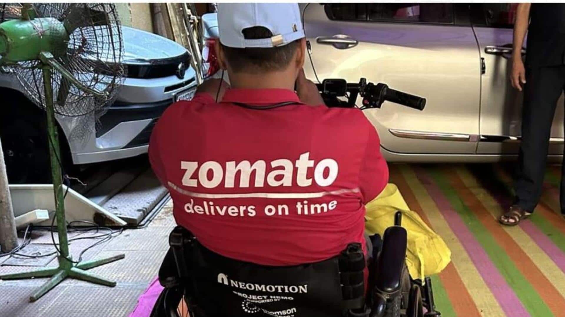 'Effortless': Zomato praised for smooth delivery by wheelchair-bound partner