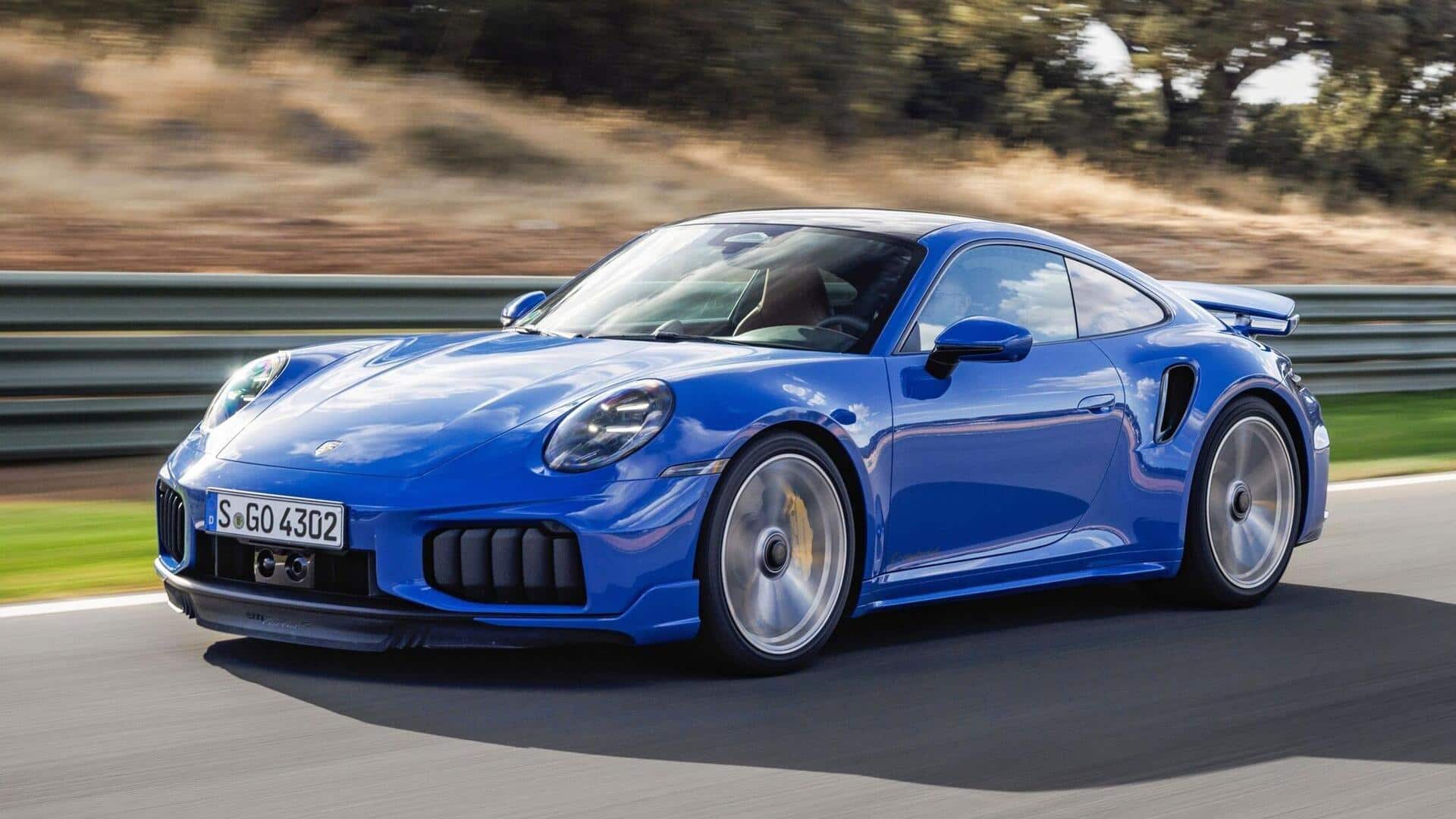 2025 Porsche 911 Turbo S launches in India at ₹3.8cr