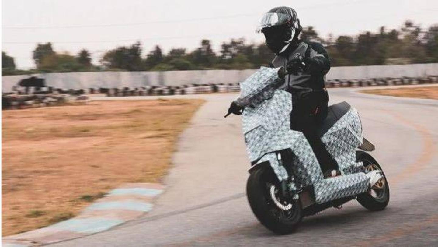 The scooter will sport an IP67-rated instrument console The scooter will sport an IP67-rated instrument console