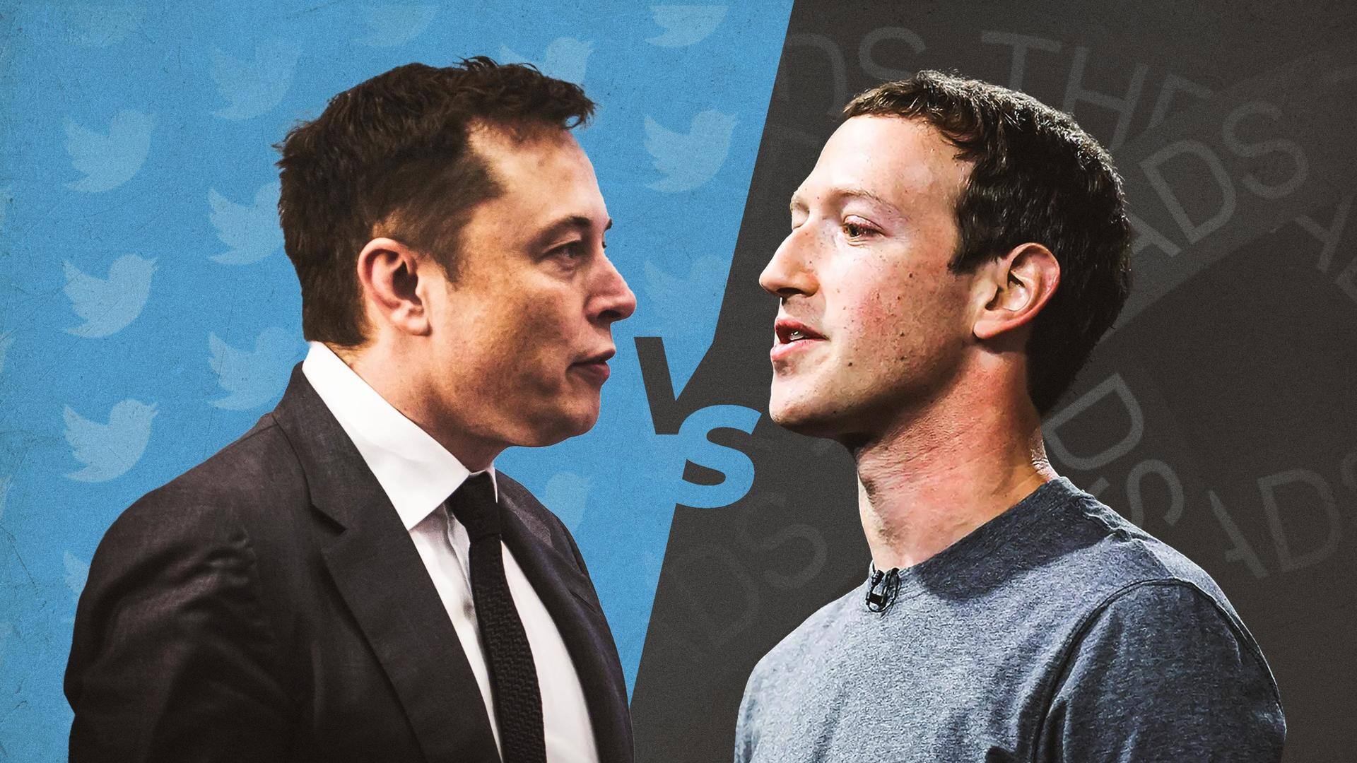 Threads v/s Twitter is cage match between Zuckerberg and Musk