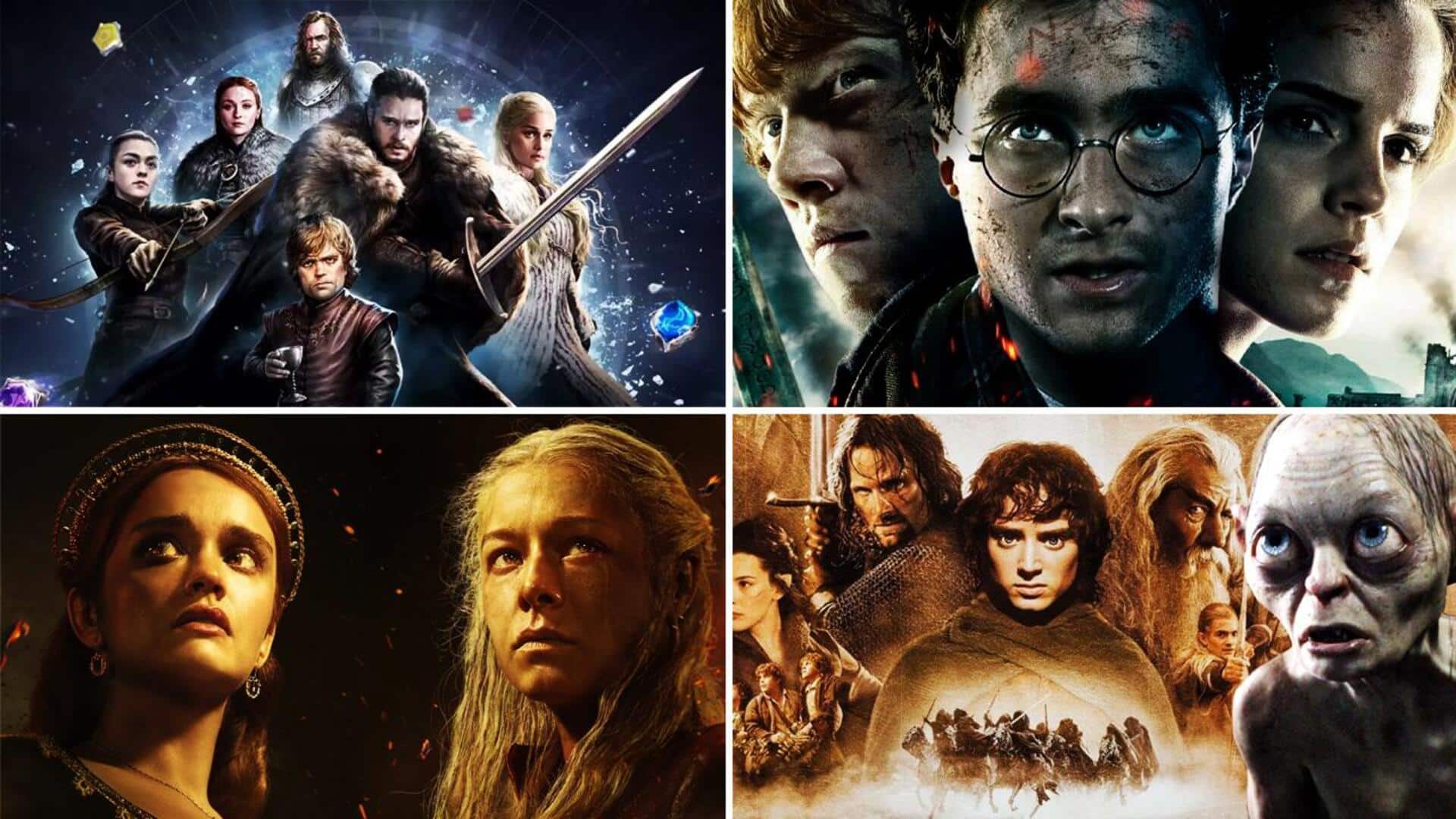 'Game of Thrones,' 'Harry Potter': Fantasy titles featuring ensemble cast