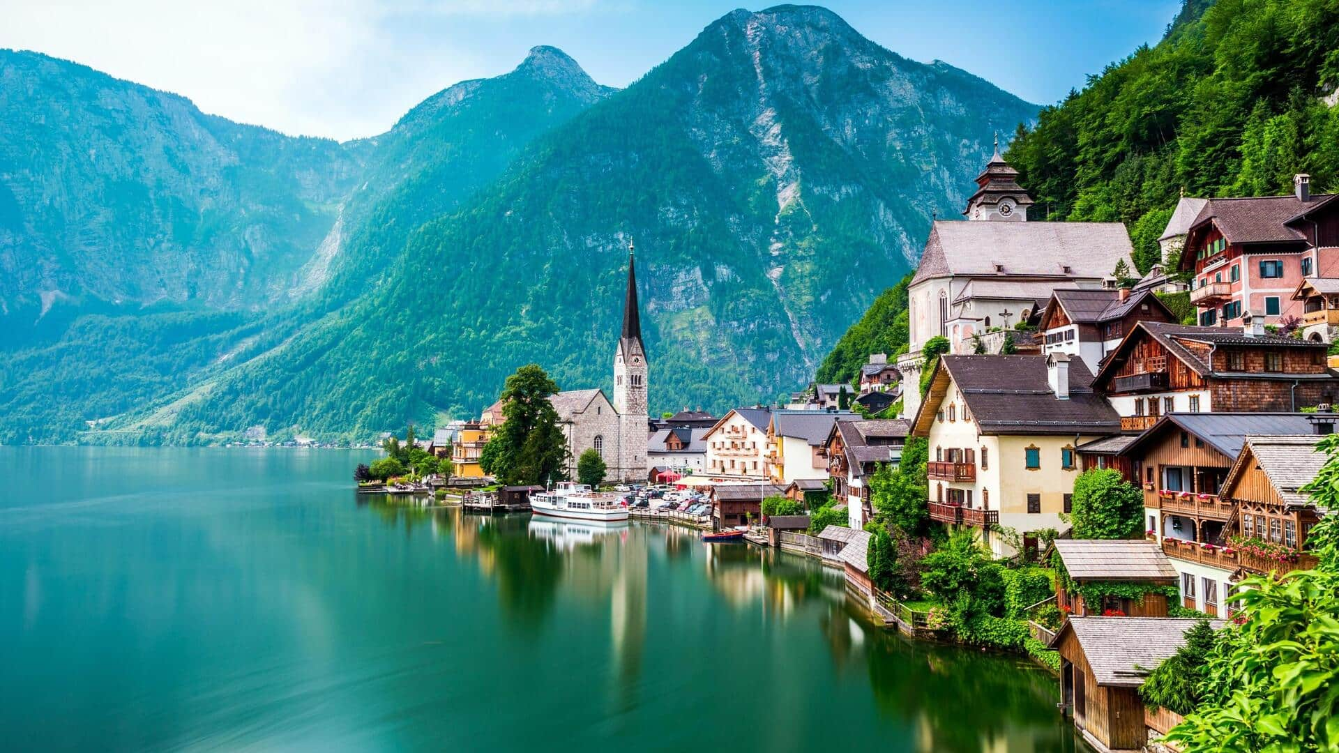 Witness the serenity of Salzkammergut, Austria