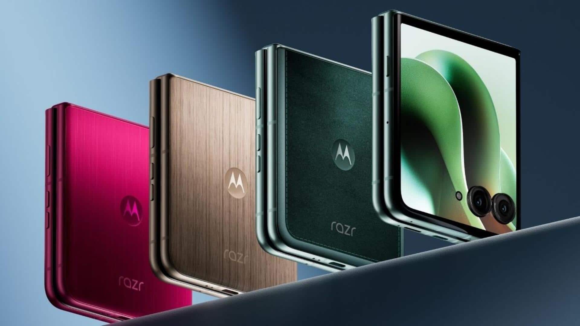 Motorola launches its most-powerful foldable phone in India at ₹1L Motorola launches its most-powerful foldable phone in India at ₹1L