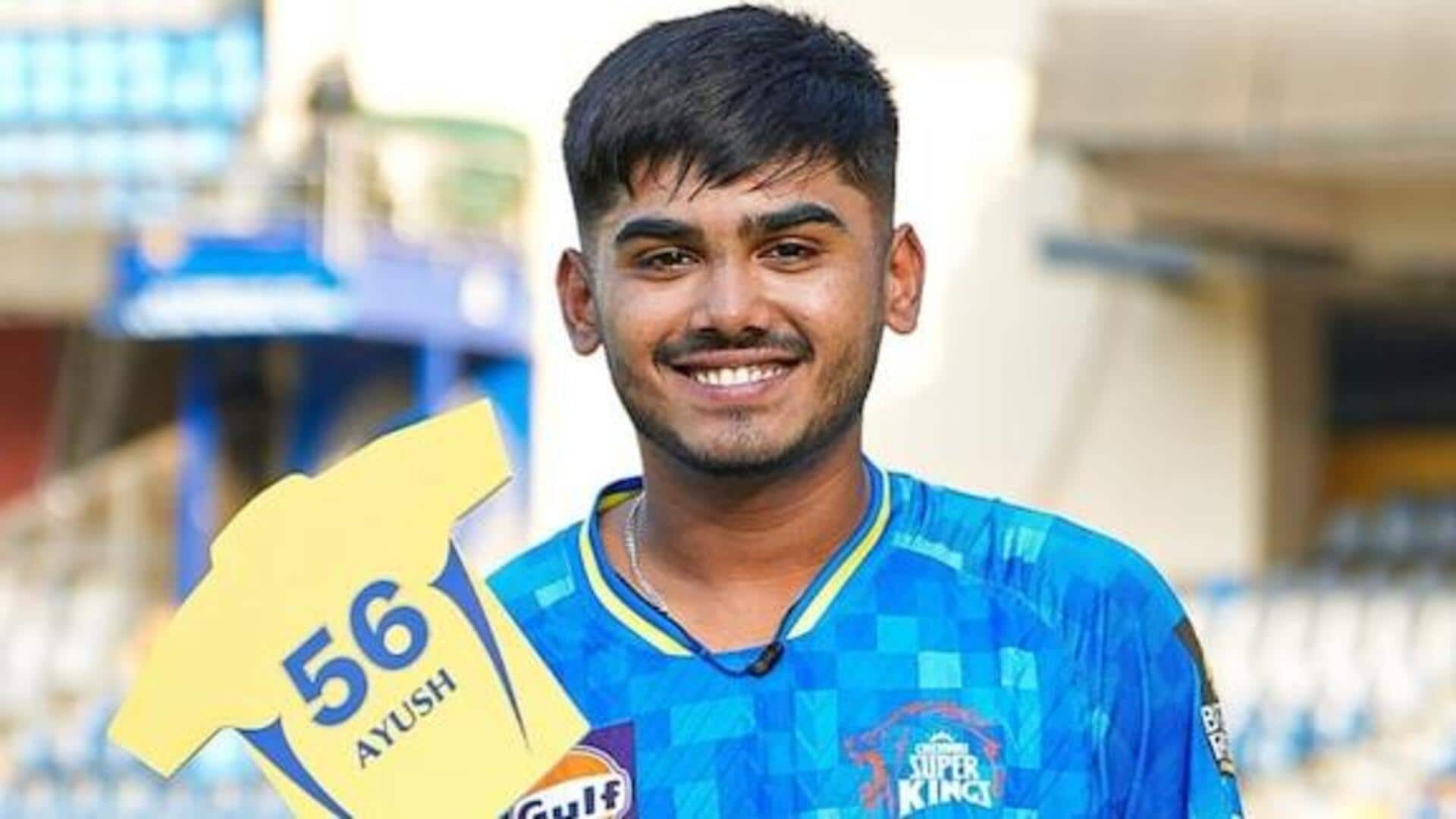 Ayush Mhatre to lead India Under-19 team on England tour Ayush Mhatre to lead India Under-19 team on England tour