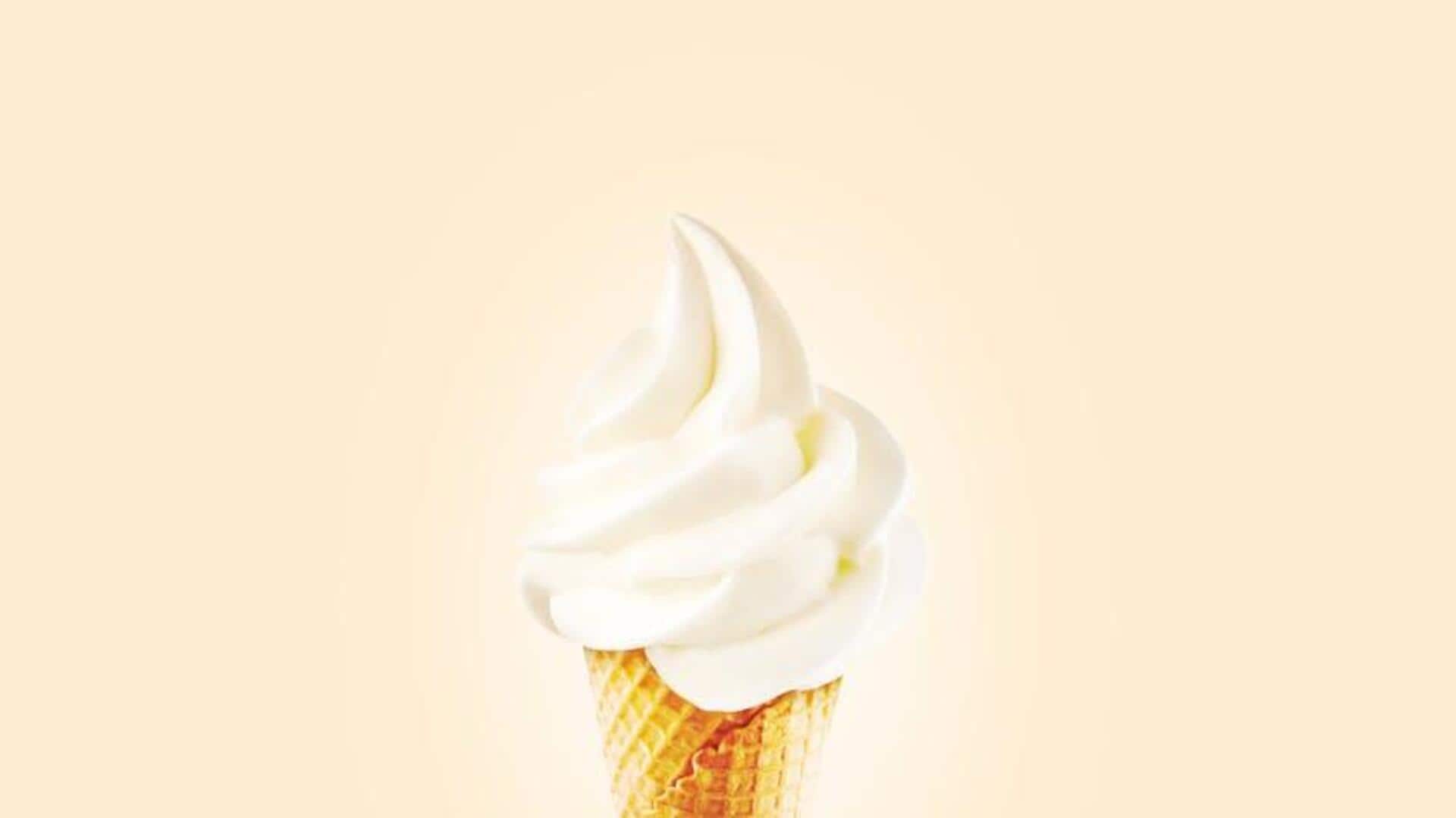 Replace ice cream with blended banana and nuts Replace ice cream with blended banana and nuts
