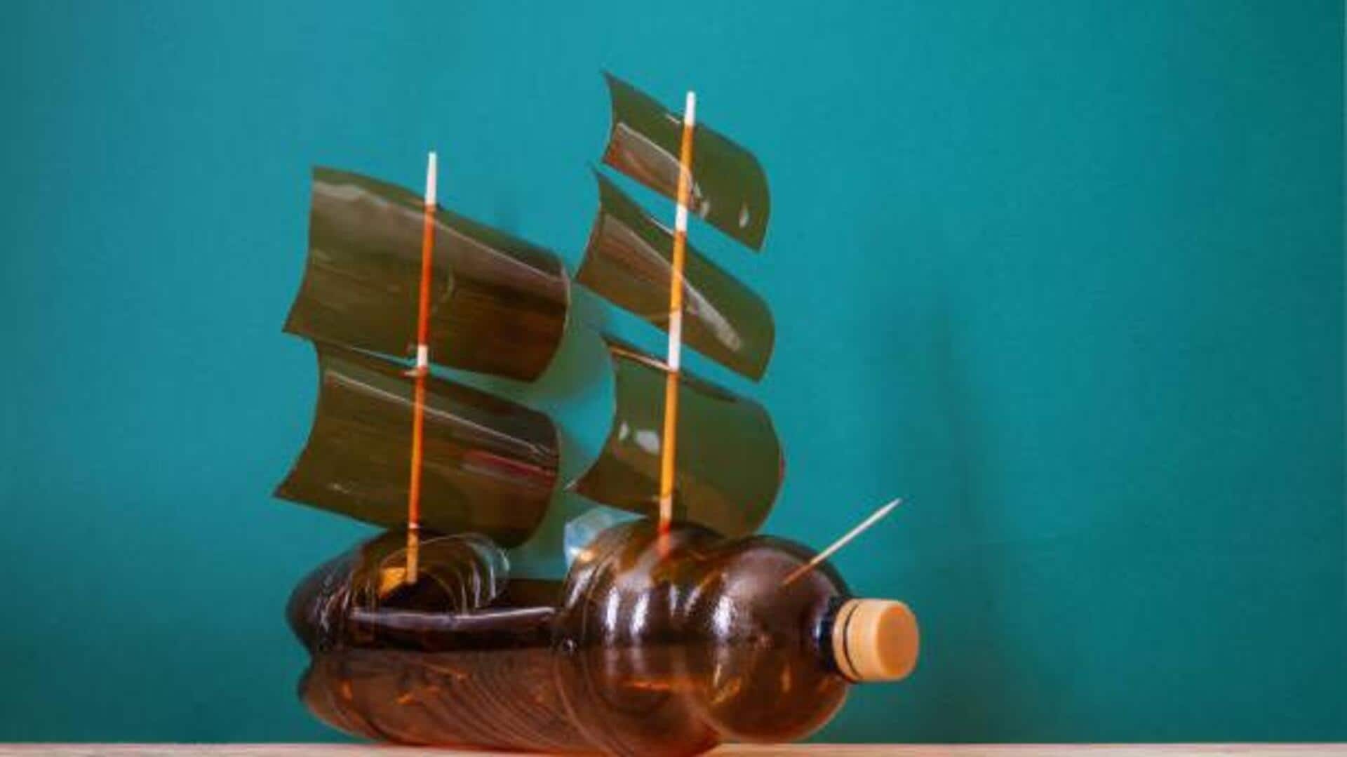 Here's a sustainable way to reuse plastic bottles 