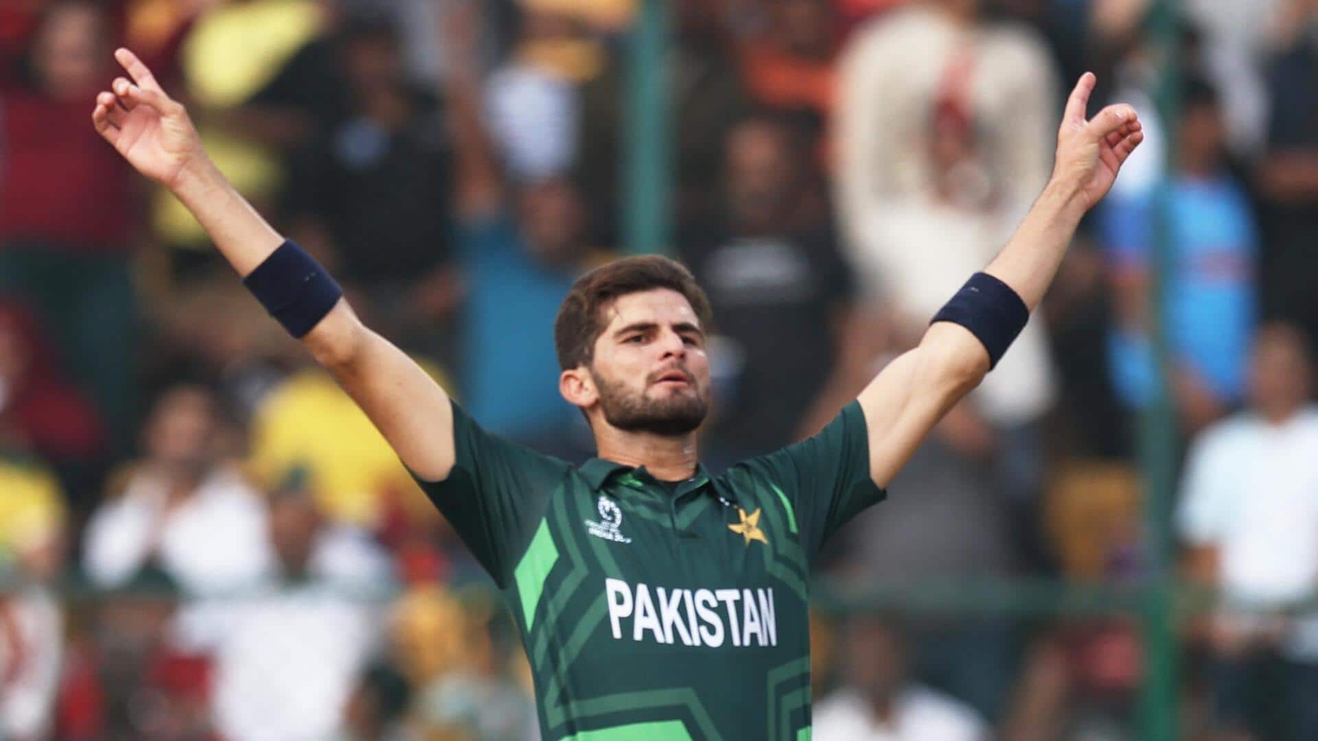 Shaheen Afridi claims his second World Cup five-wicket haul: Stats