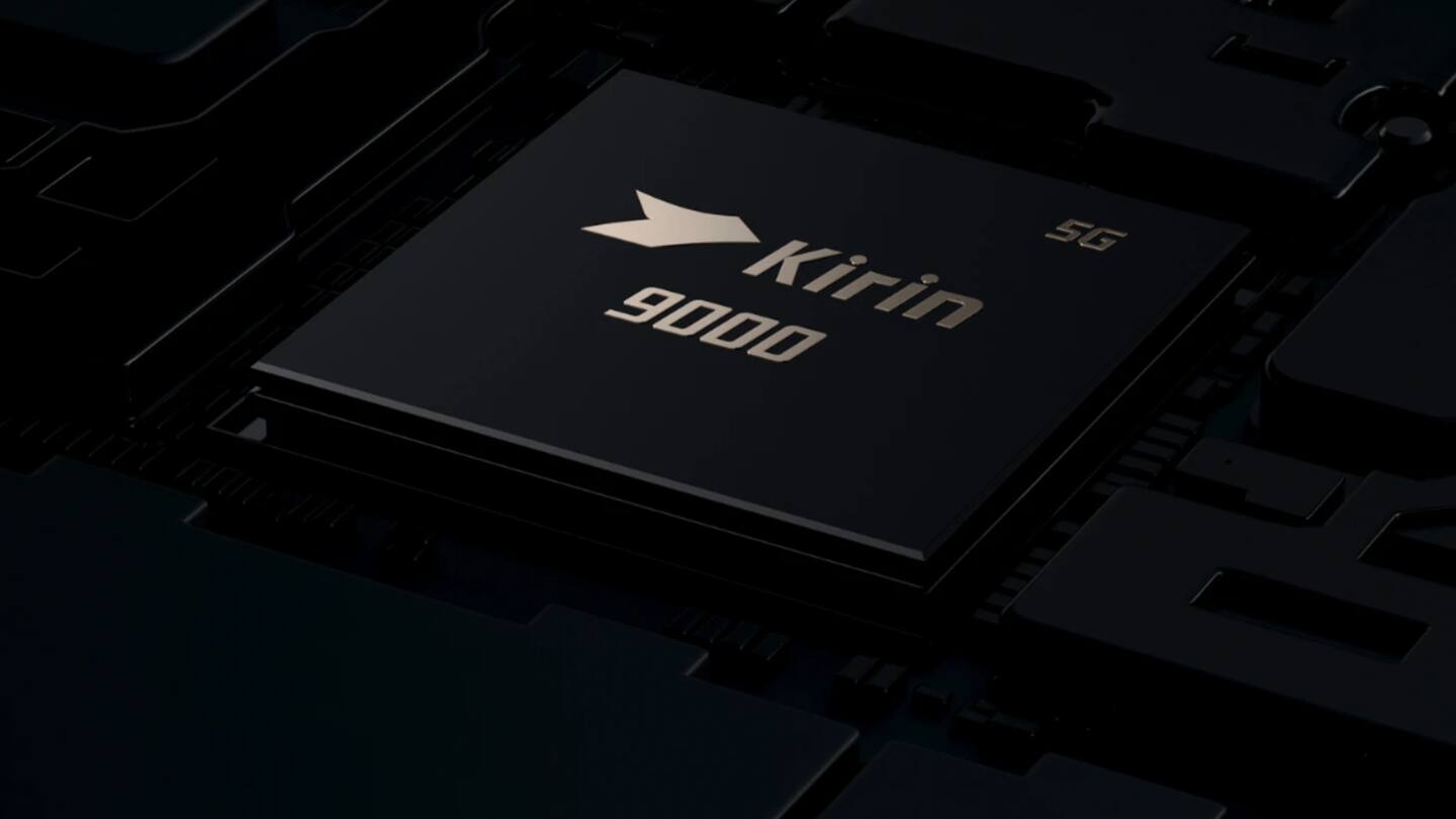 It will be backed by a Kirin 9000 chipset It will be backed by a Kirin 9000 chipset