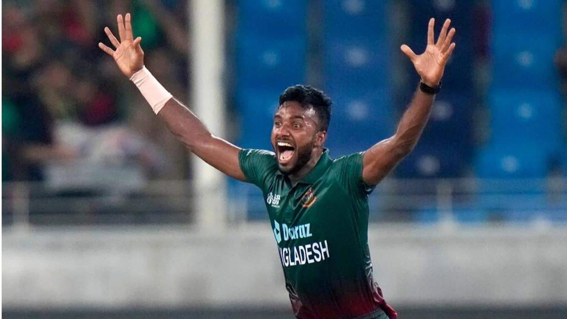 Will Ebadot Hossain get fit for ODI World Cup? Details