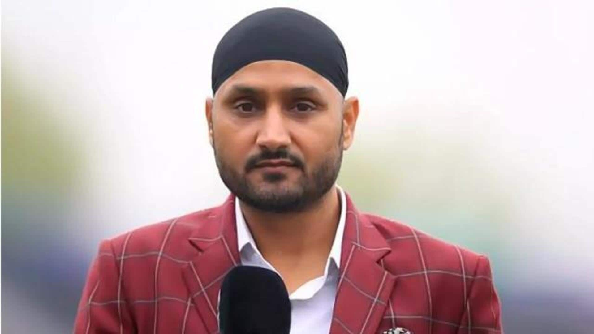 Harbhajan sparks racism row with 'black taxi' comment on Archer