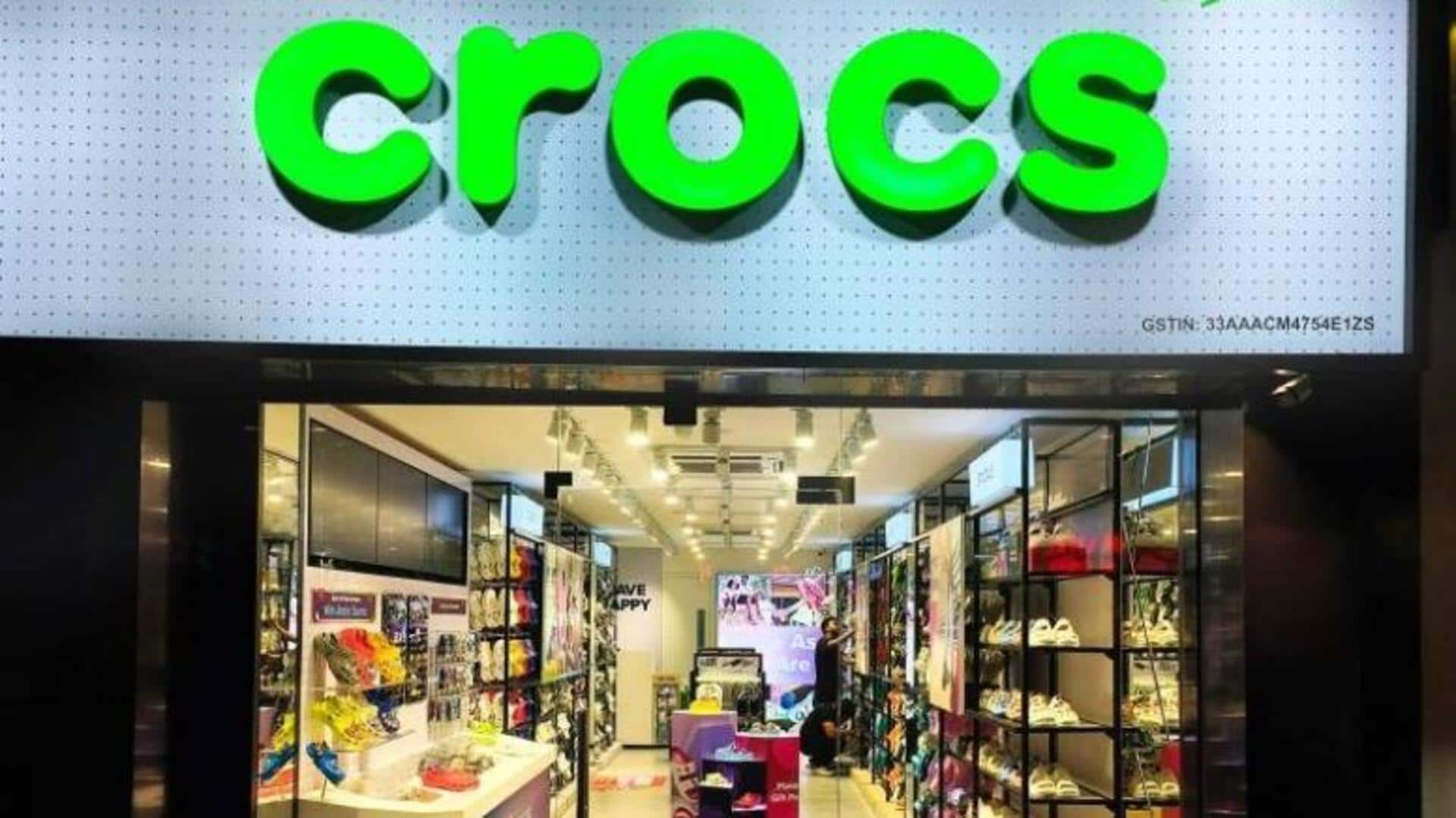 Crocs's shares plunge 30% as cautious shoppers skip footwear stores