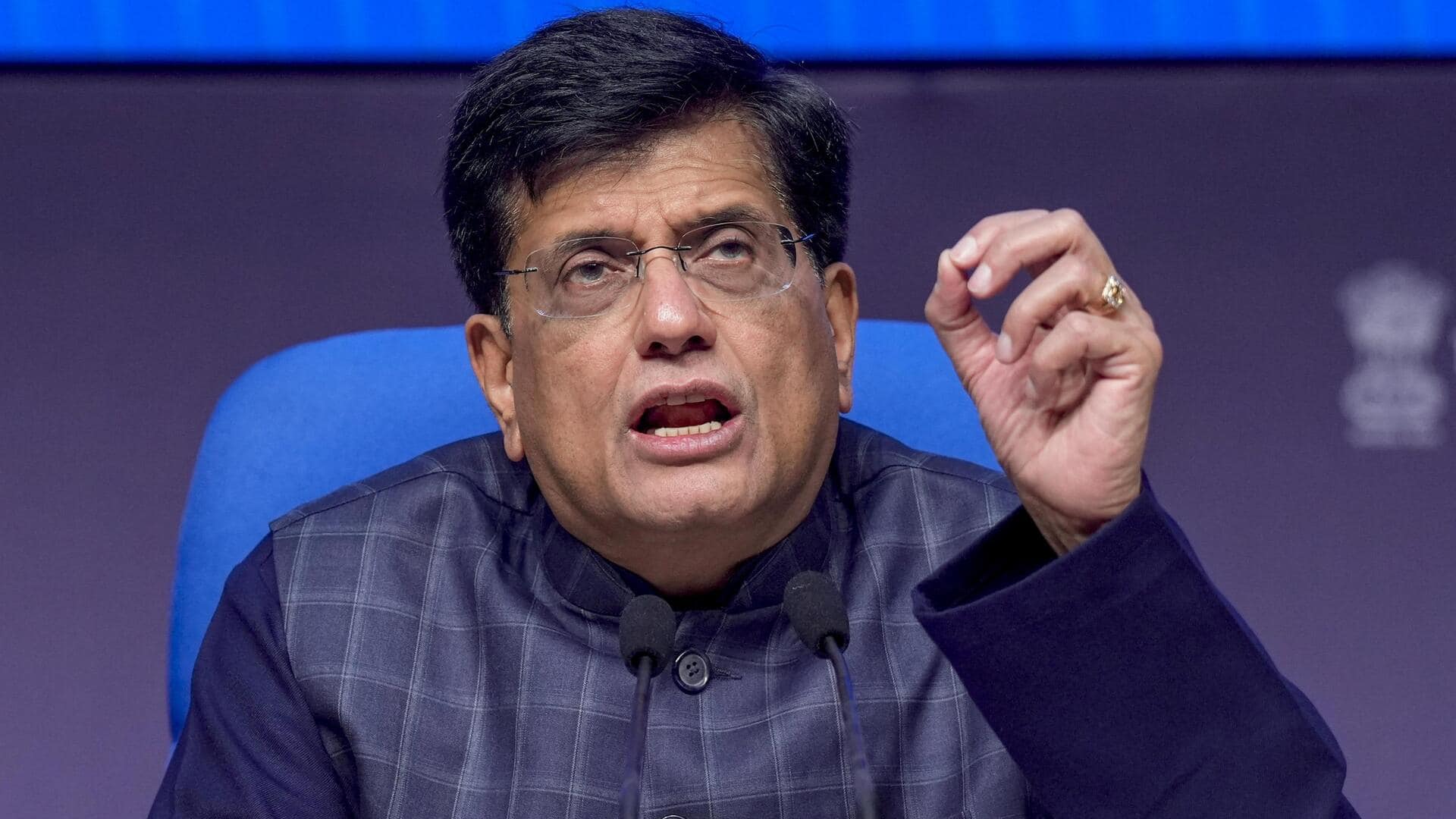 India's electronics exports jumped 47% to $12.4B, says Piyush Goyal