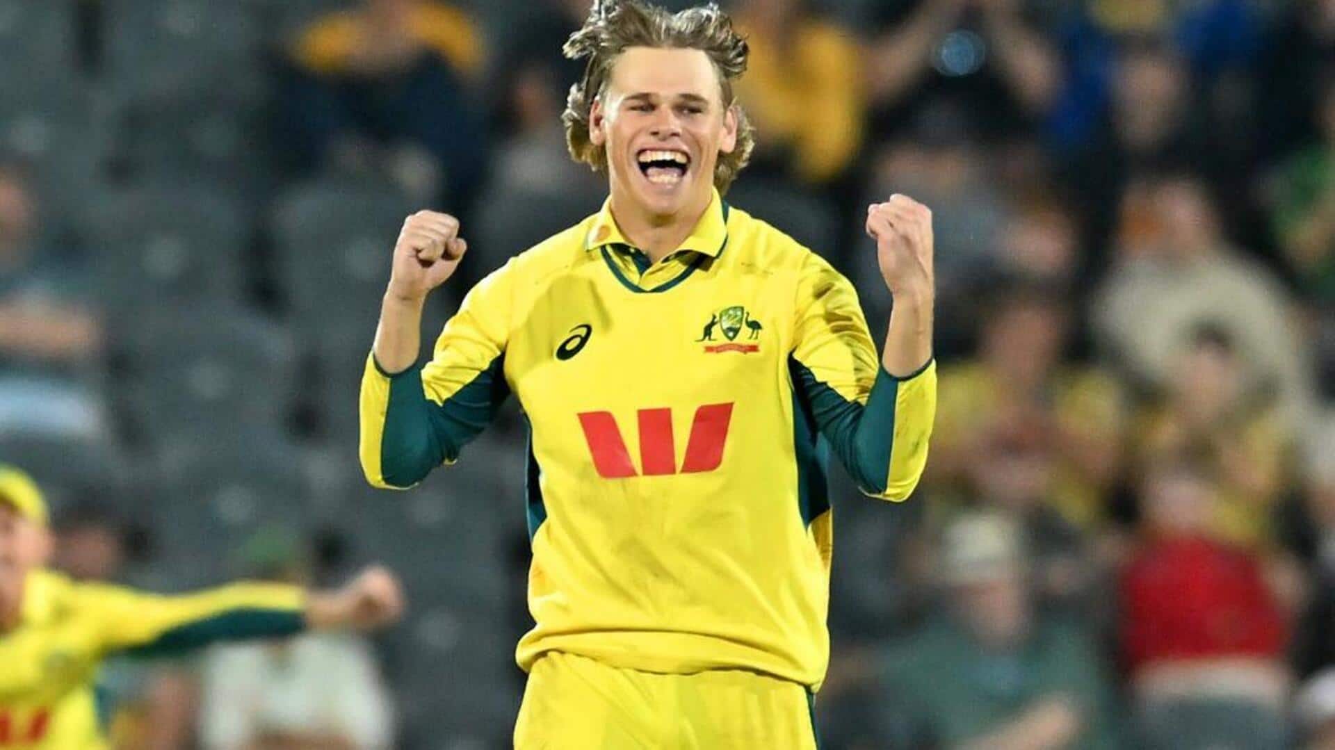 Who is the youngest Australian with an ODI fifer?