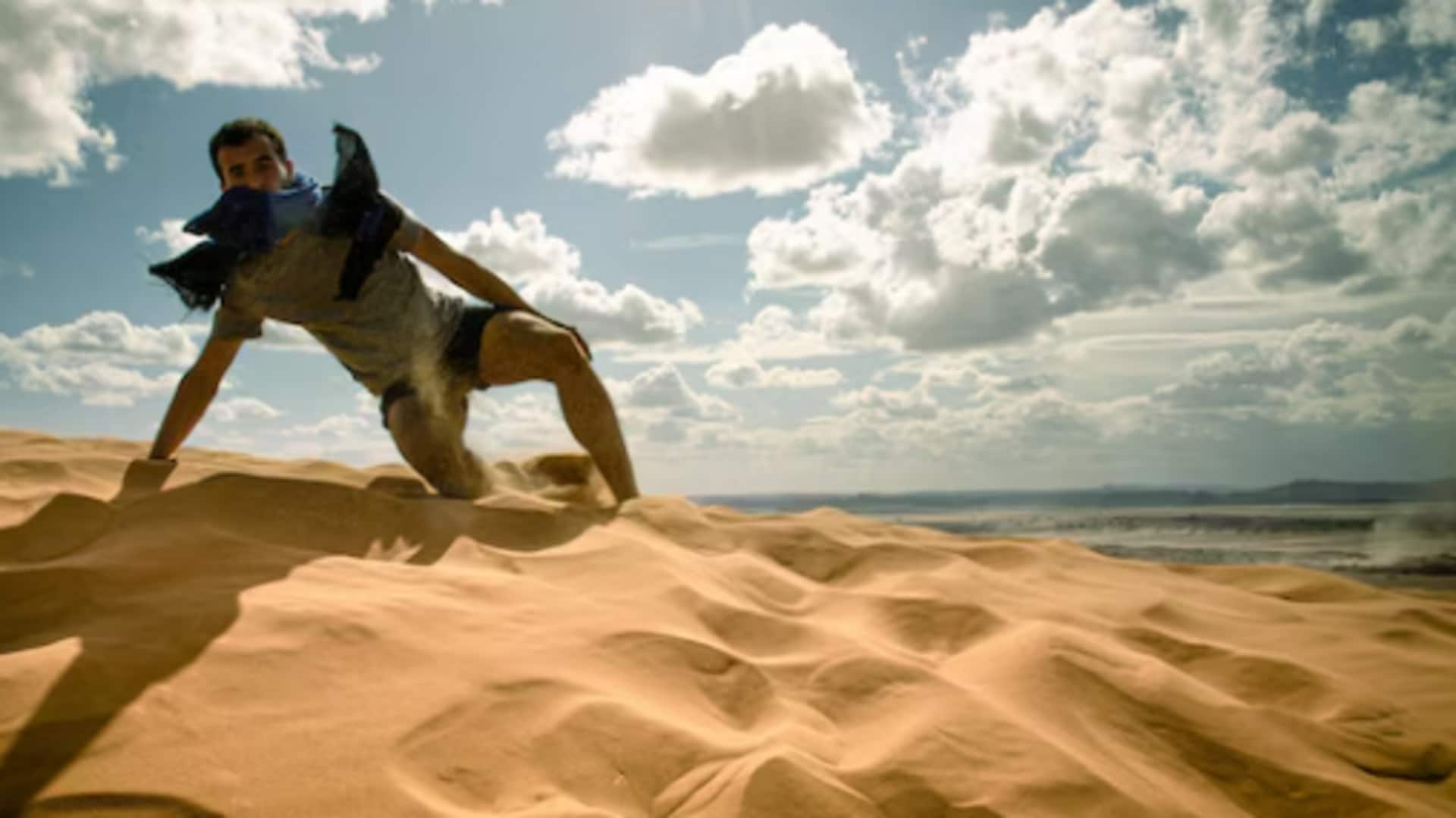 5 surprising benefits of sand dune climbing