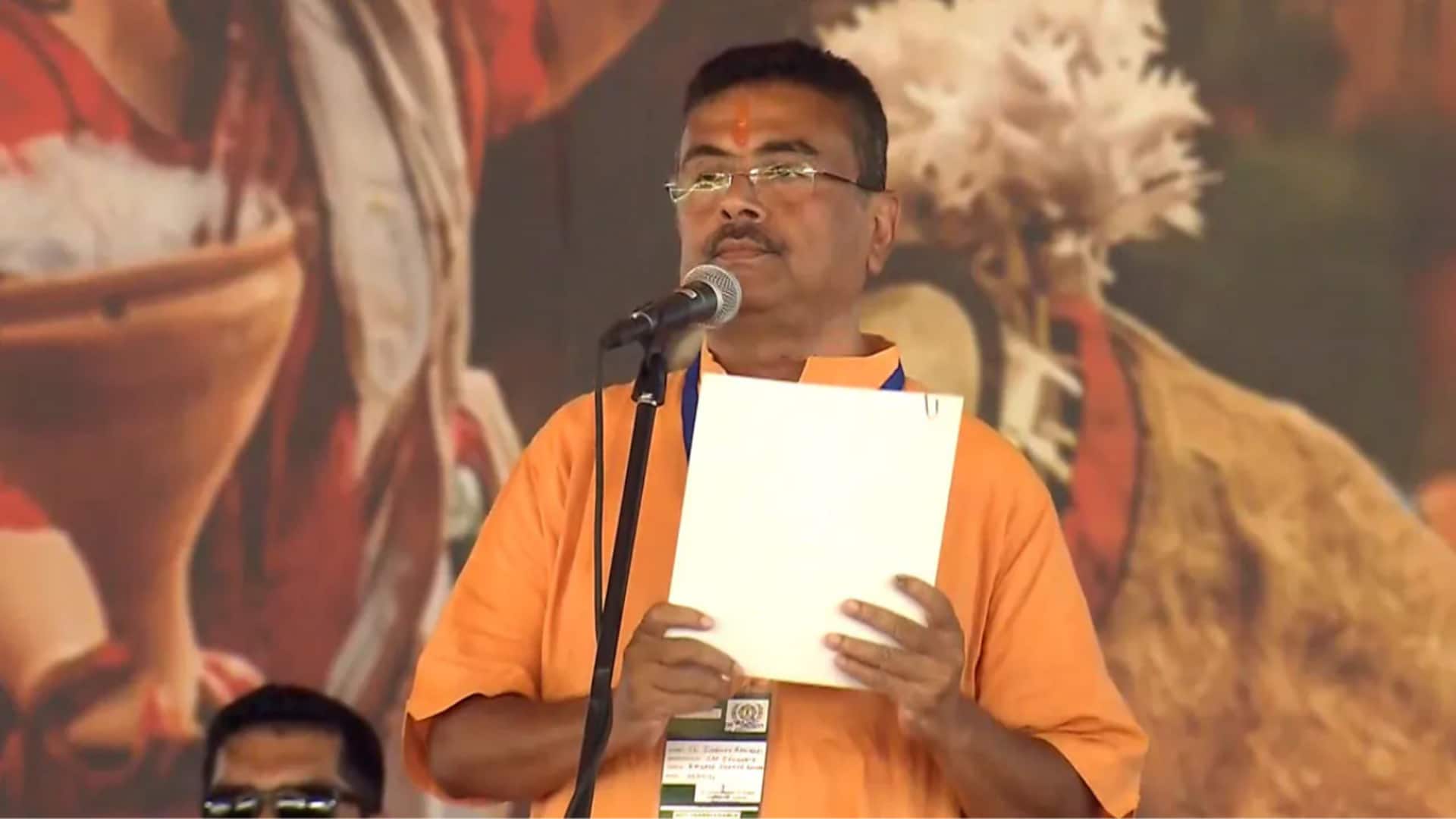 Suvendu Adhikari takes oath as BJP's first Bengal CM