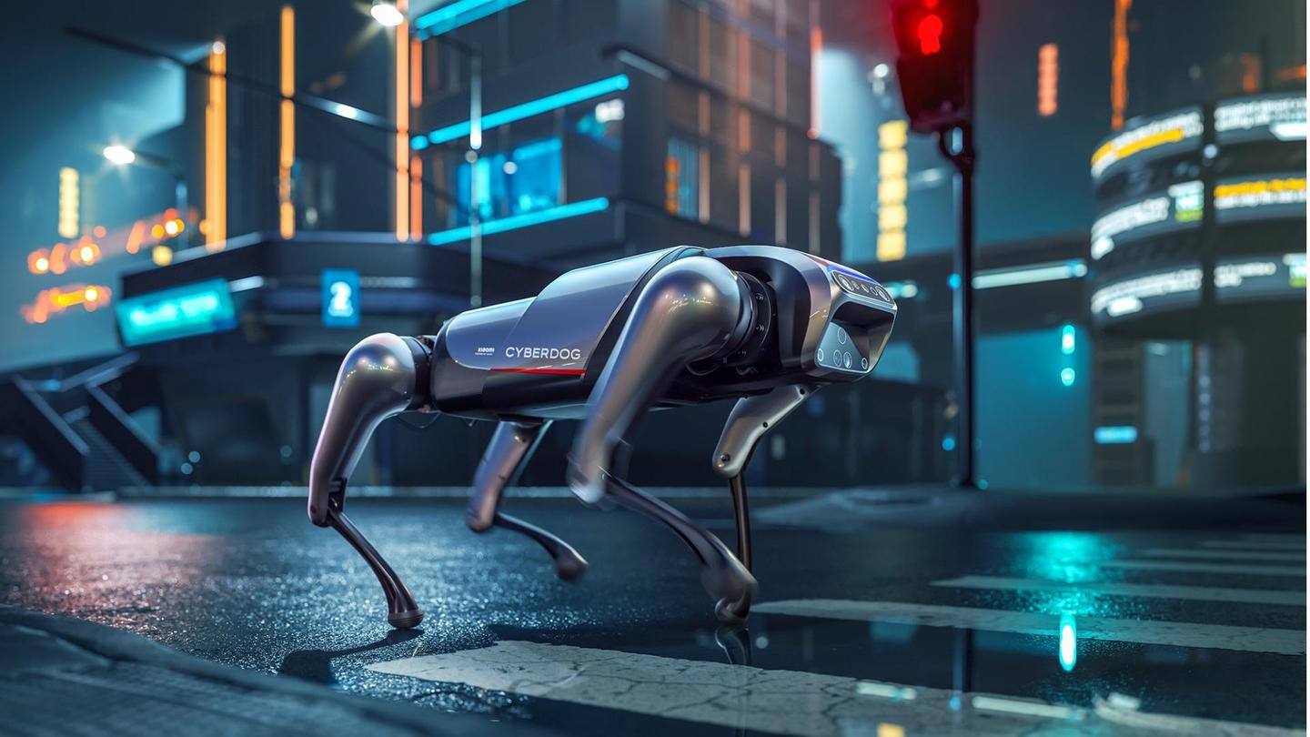 CyberDog can do backflips, follow owner, respond to voice commands CyberDog can do backflips, follow owner, respond to voice commands
