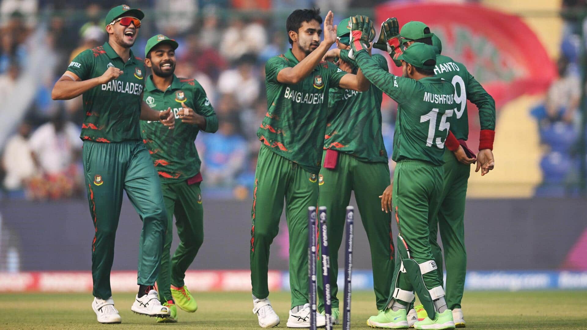 Bangladesh claim their maiden World Cup win over Sri Lanka