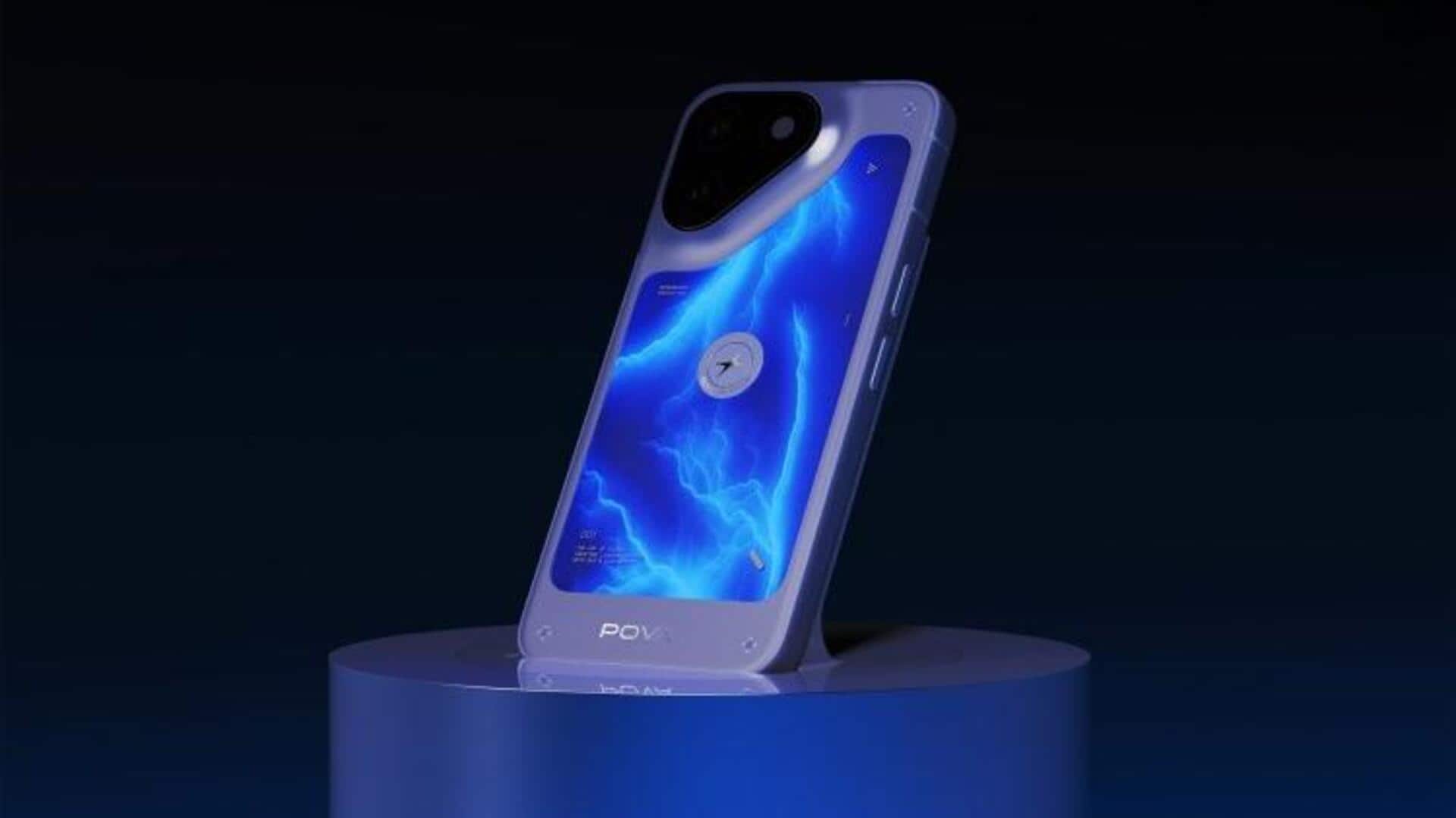 MWC 2026: Tecno's new smartphone concept glows in the dark