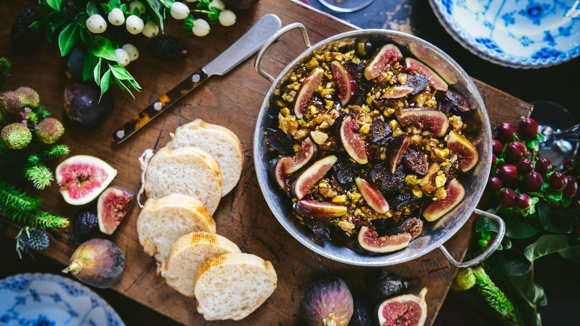 How to make fig-walnut combo for your dishes