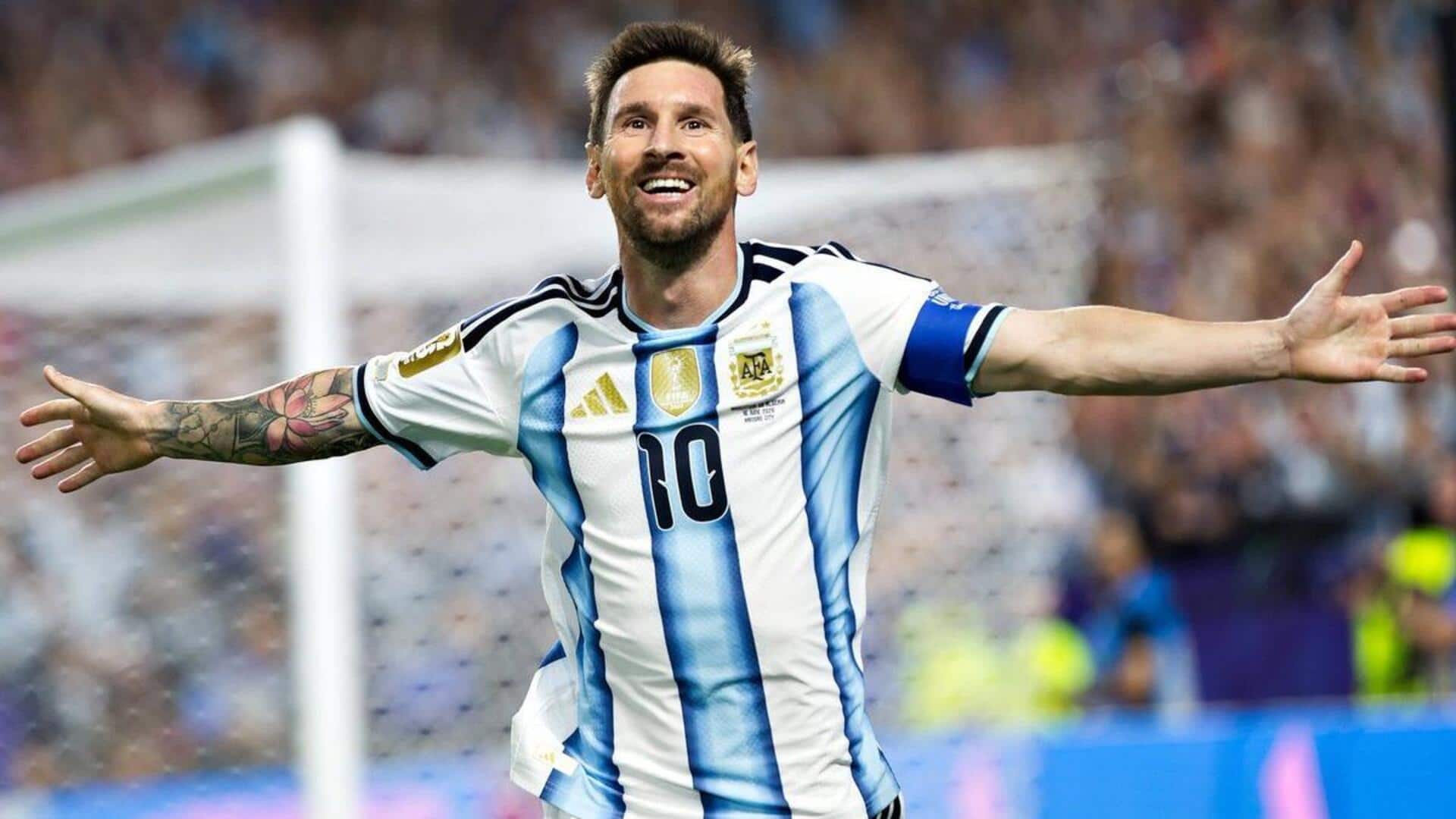 FIFA WC: Record-breaking Messi leads Argentina's 2-0 win over Austria