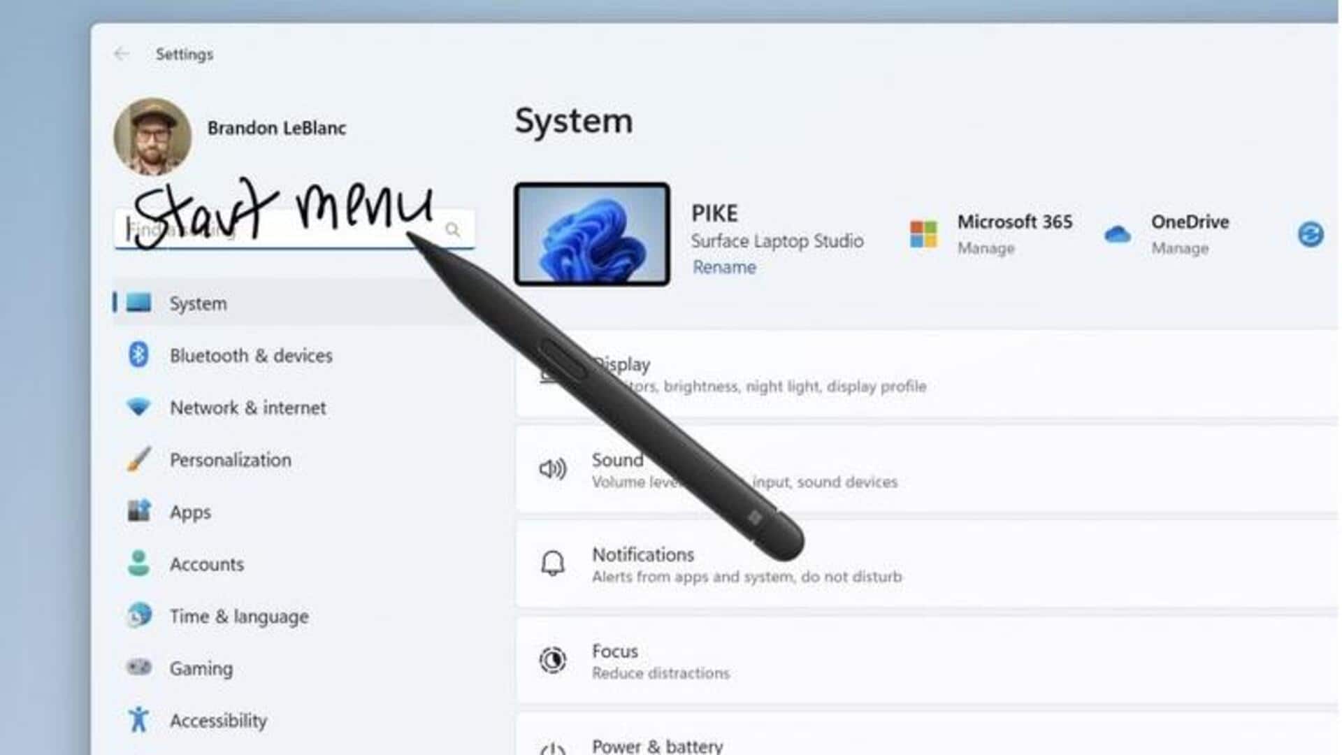 Windows 11 now lets you write instead of typing inputs