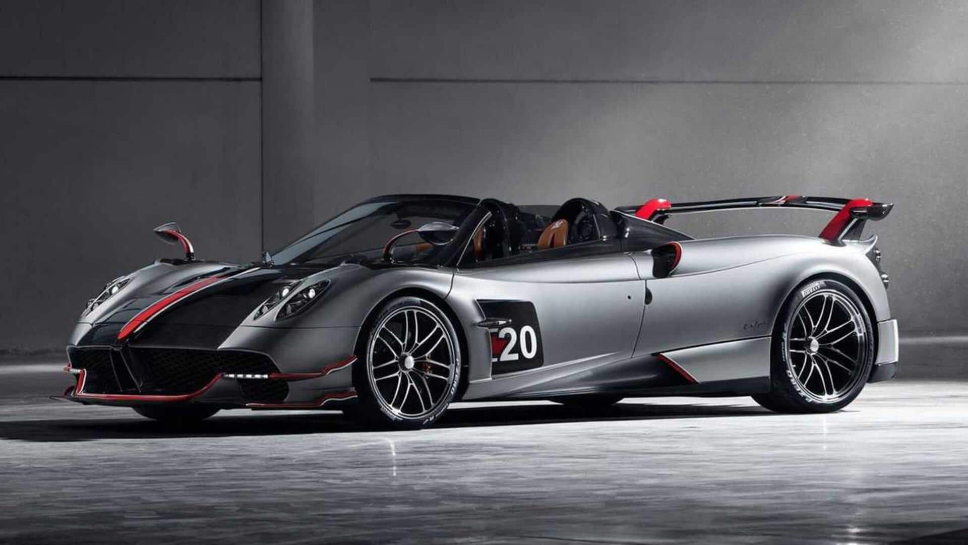 Pagani teases new convertible version of Huayra supercar