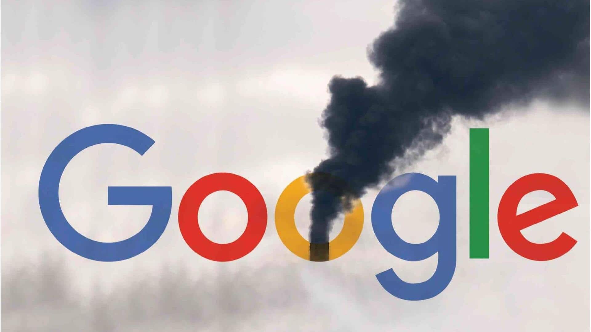 Google's carbon emissions are up 51% since 2019. Reason: AI Google's carbon emissions are up 51% since 2019. Reason: AI