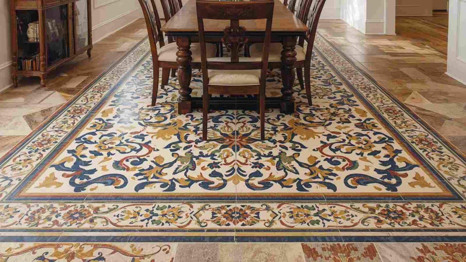 Fancy patterned tile borders for your home? Some tips