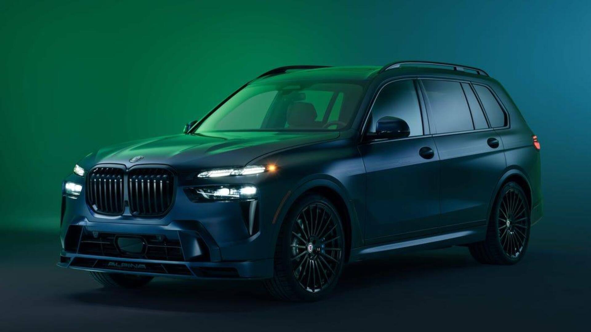 This BMW Alpina SUV is limited to just 120 units