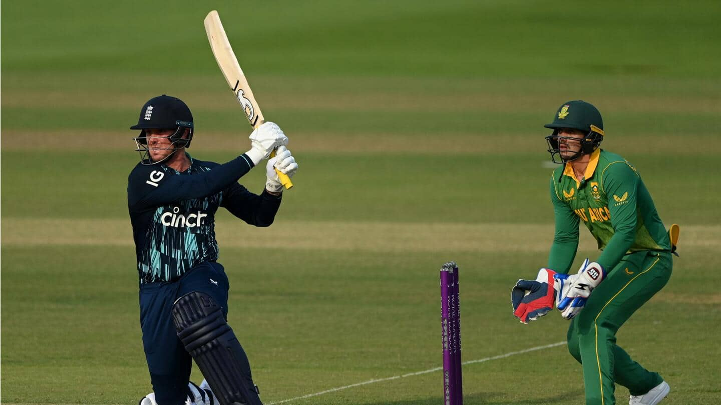 Jason Roy roars back to form with 11th ODI ton