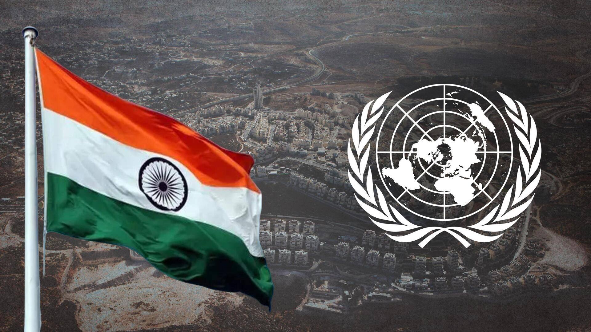 India backs UN resolution condemning Israeli settlements in Palestine