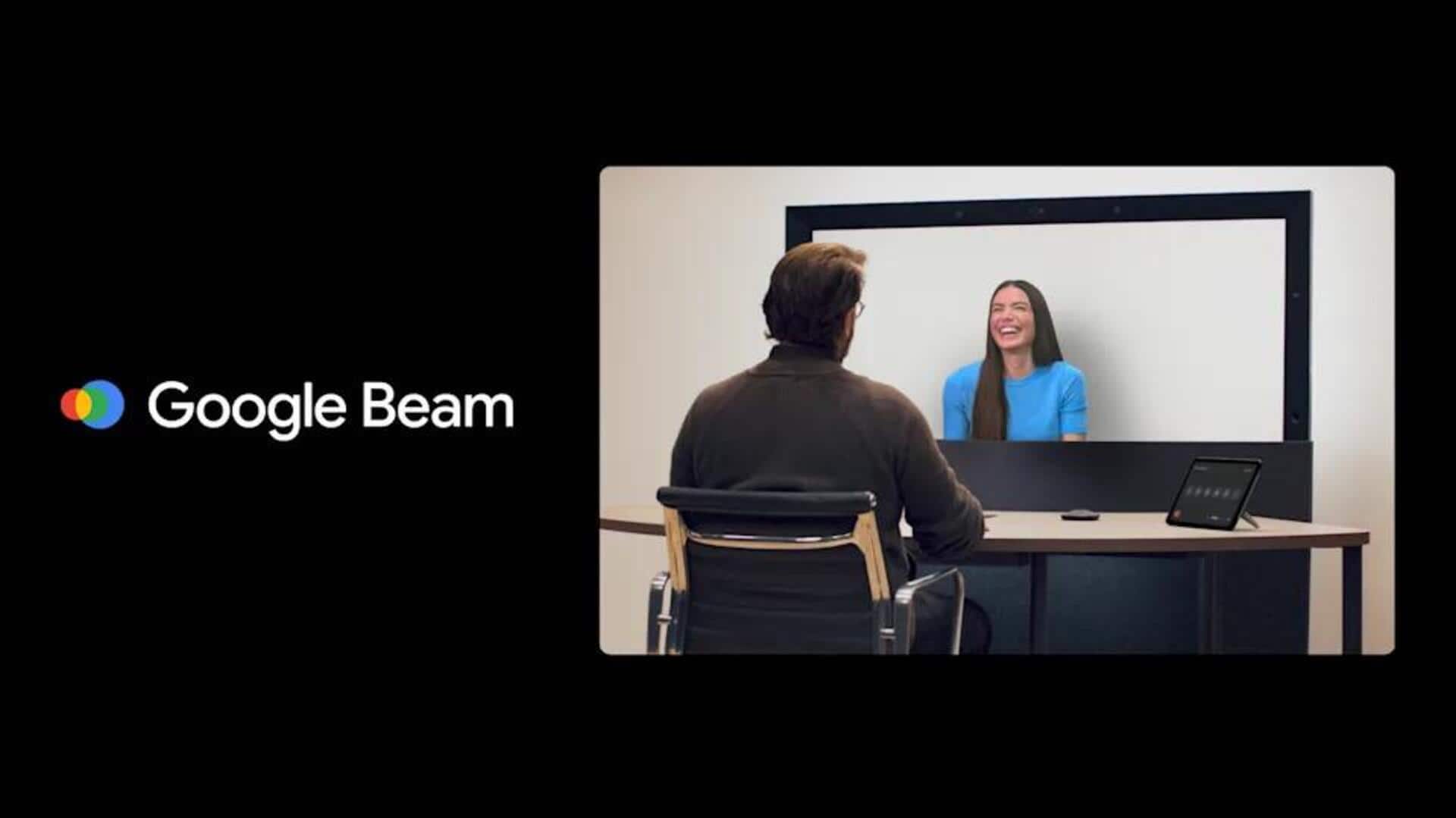 Meet Beam: Google's new AI-powered 3D video conferencing platform Meet Beam: Google's new AI-powered 3D video conferencing platform