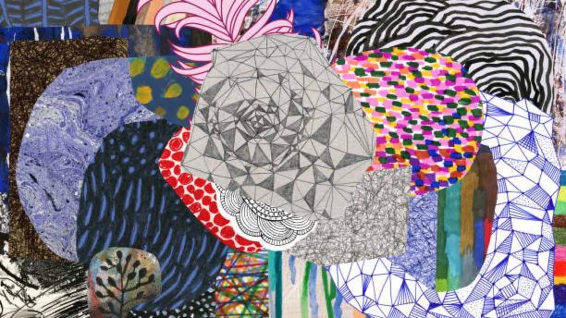 How to create stunning fabric collages