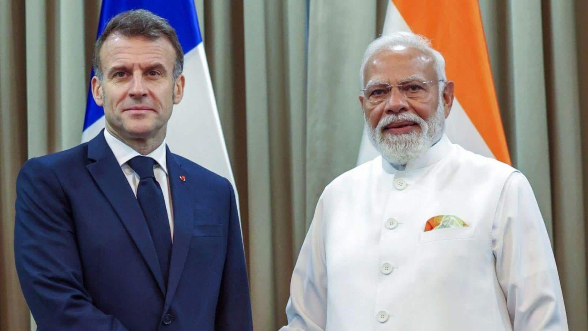 'Alphabet, Microsoft, IBM CEOs all Indian': Macron praises India 
