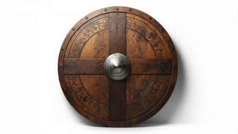 How to make shield art at home