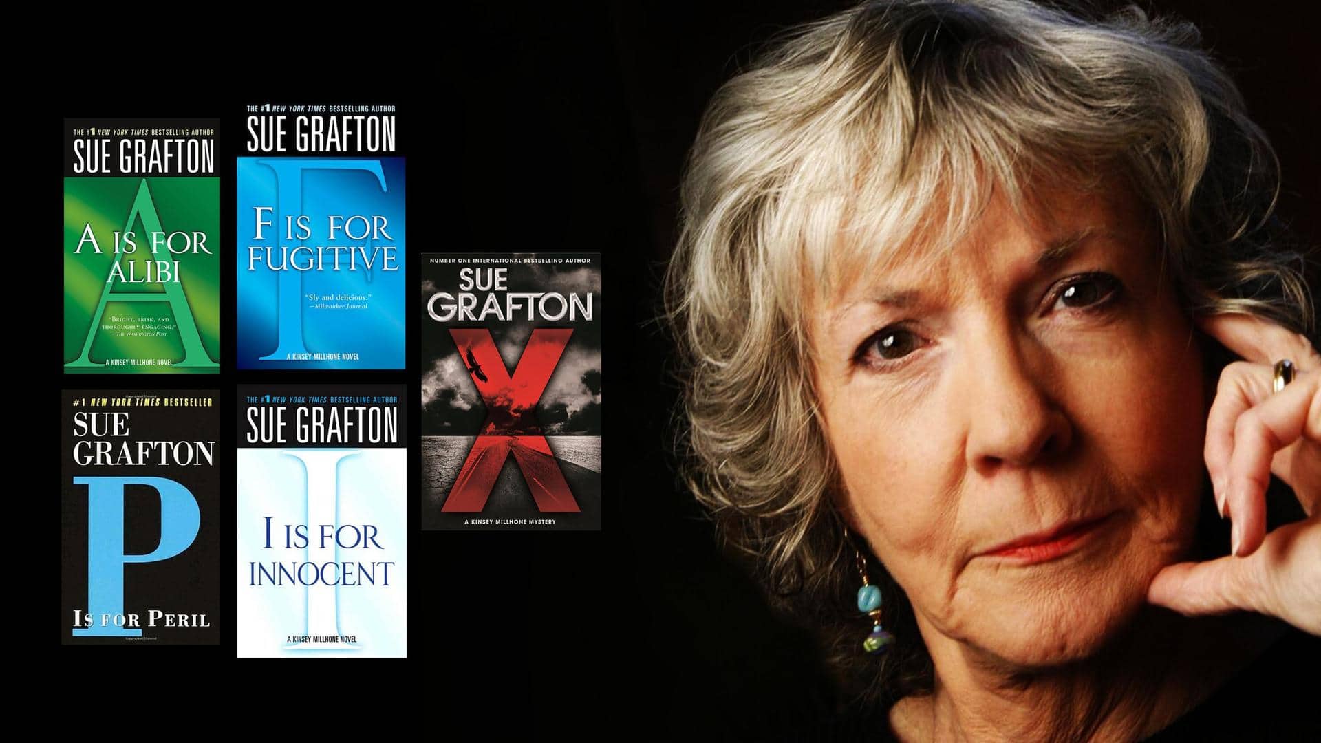 Top 5 Sue Grafton books from her alphabet series