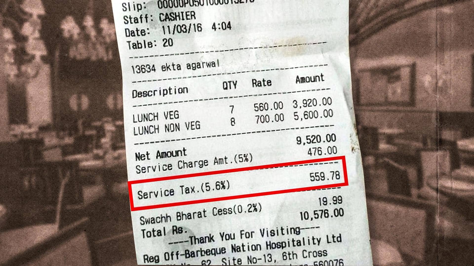 You can deny paying service charge at restaurants. Here's why