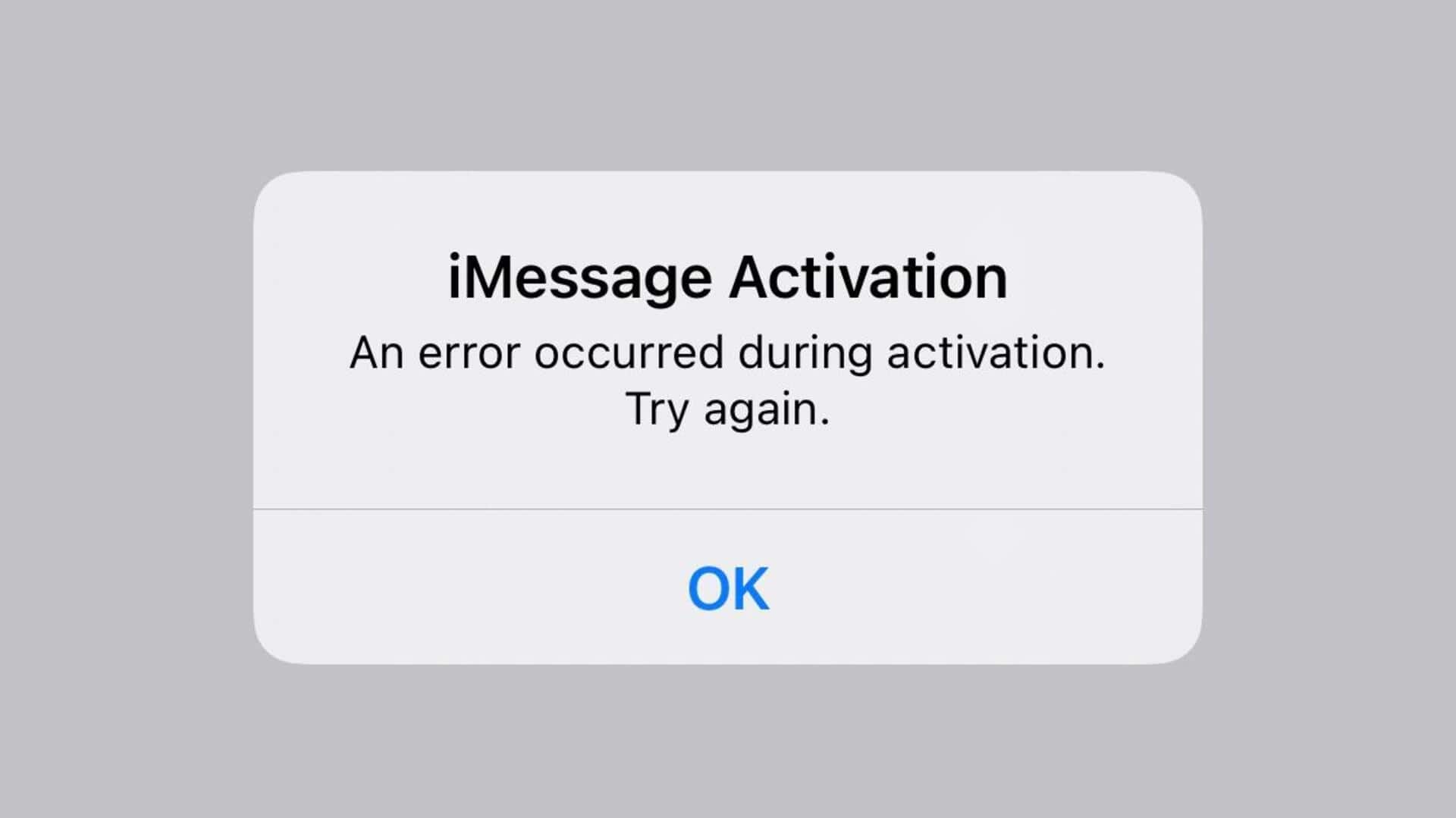 iMessage not working? Here's how to fix activation errors